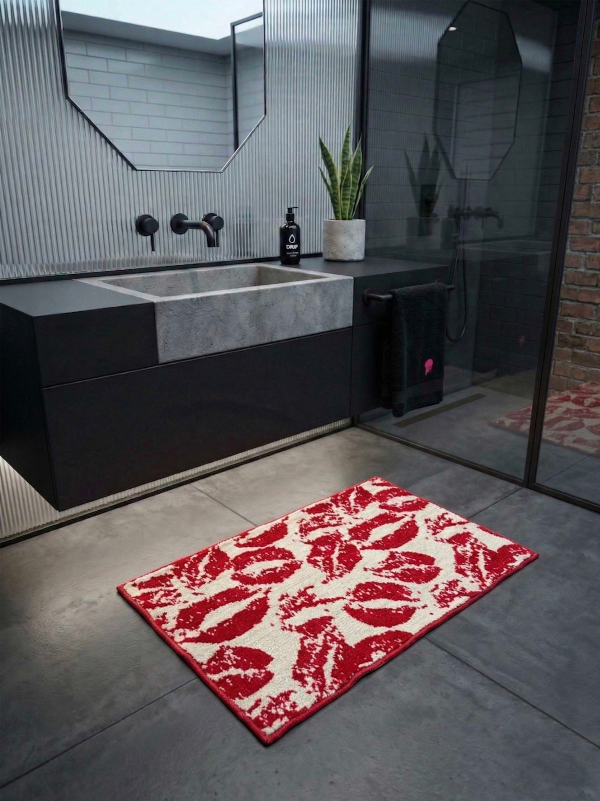 Lovers Paradise Bath Custom Mat