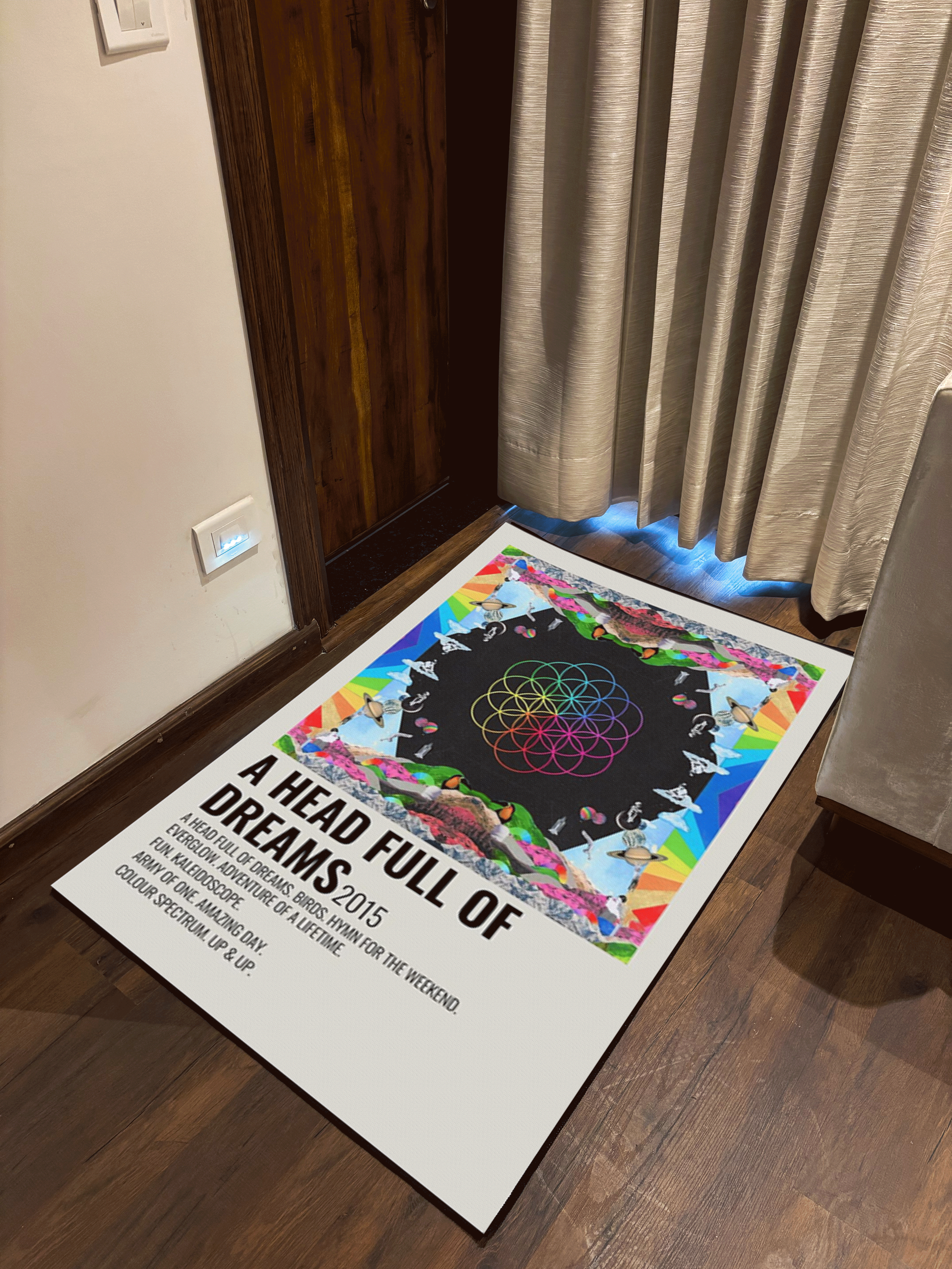 Music Album Custom Rug