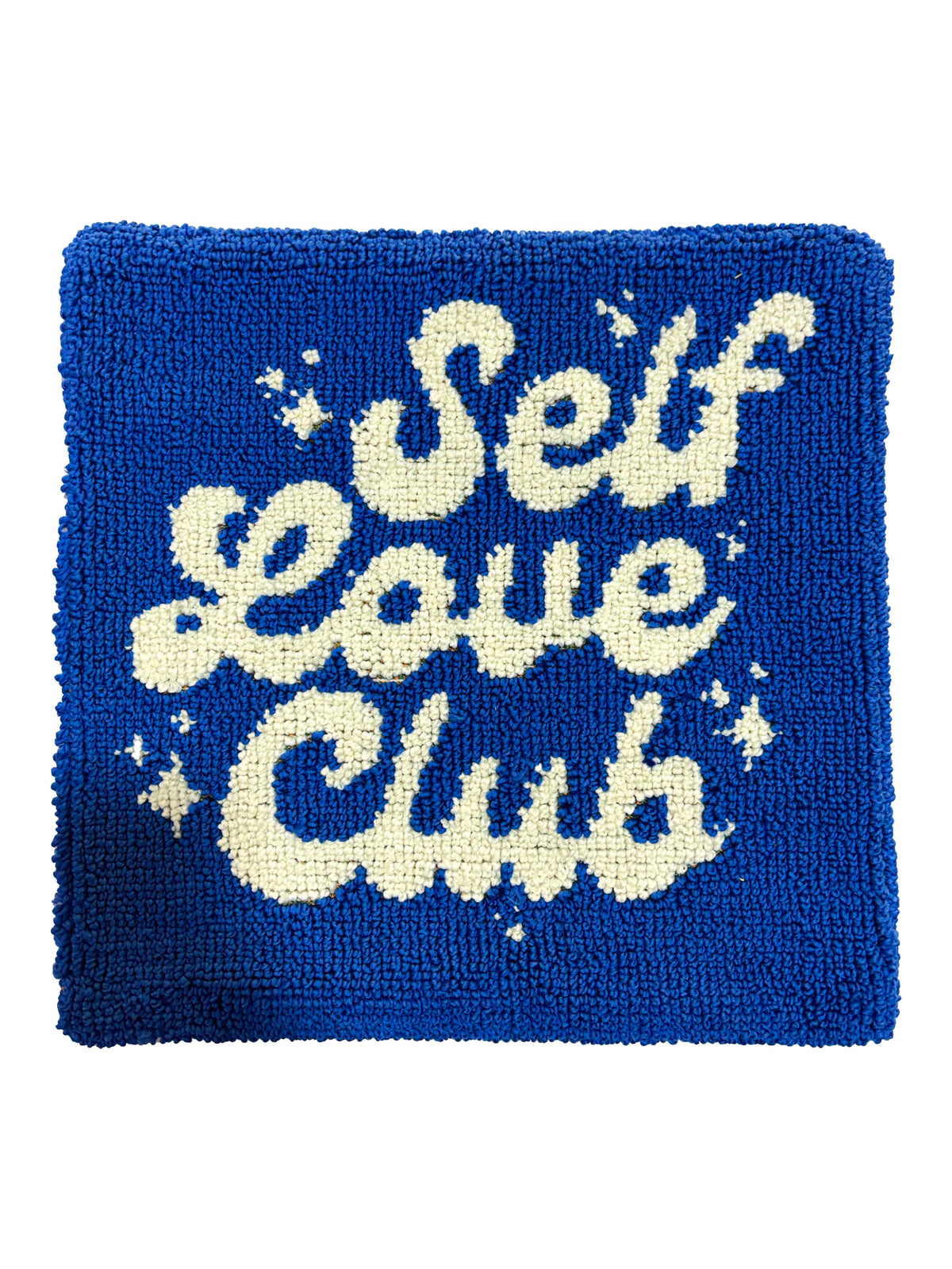 Self Love Club Blue cushion cover