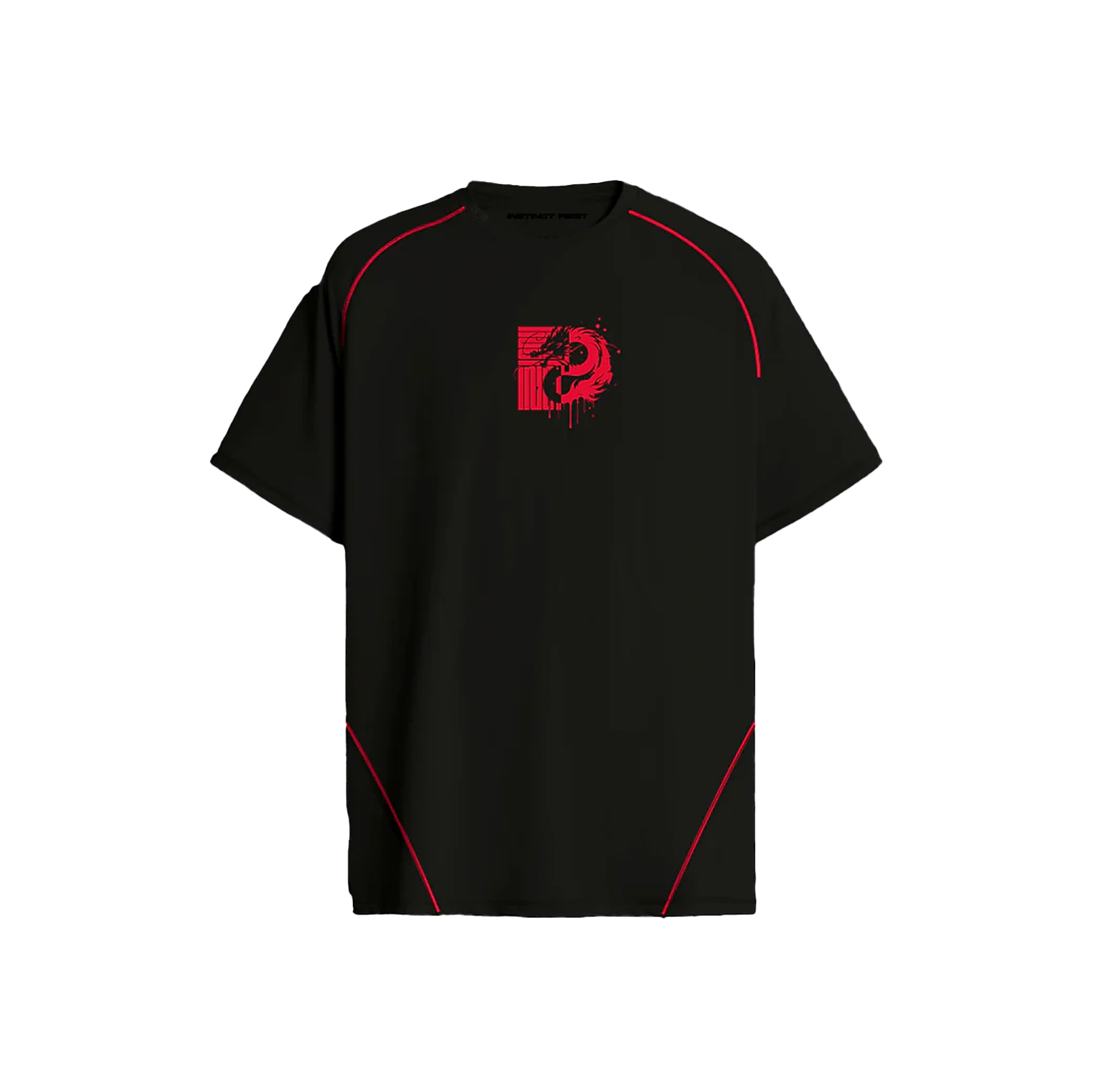 The First Dragon - Oversized T-Shirt (BlacK)