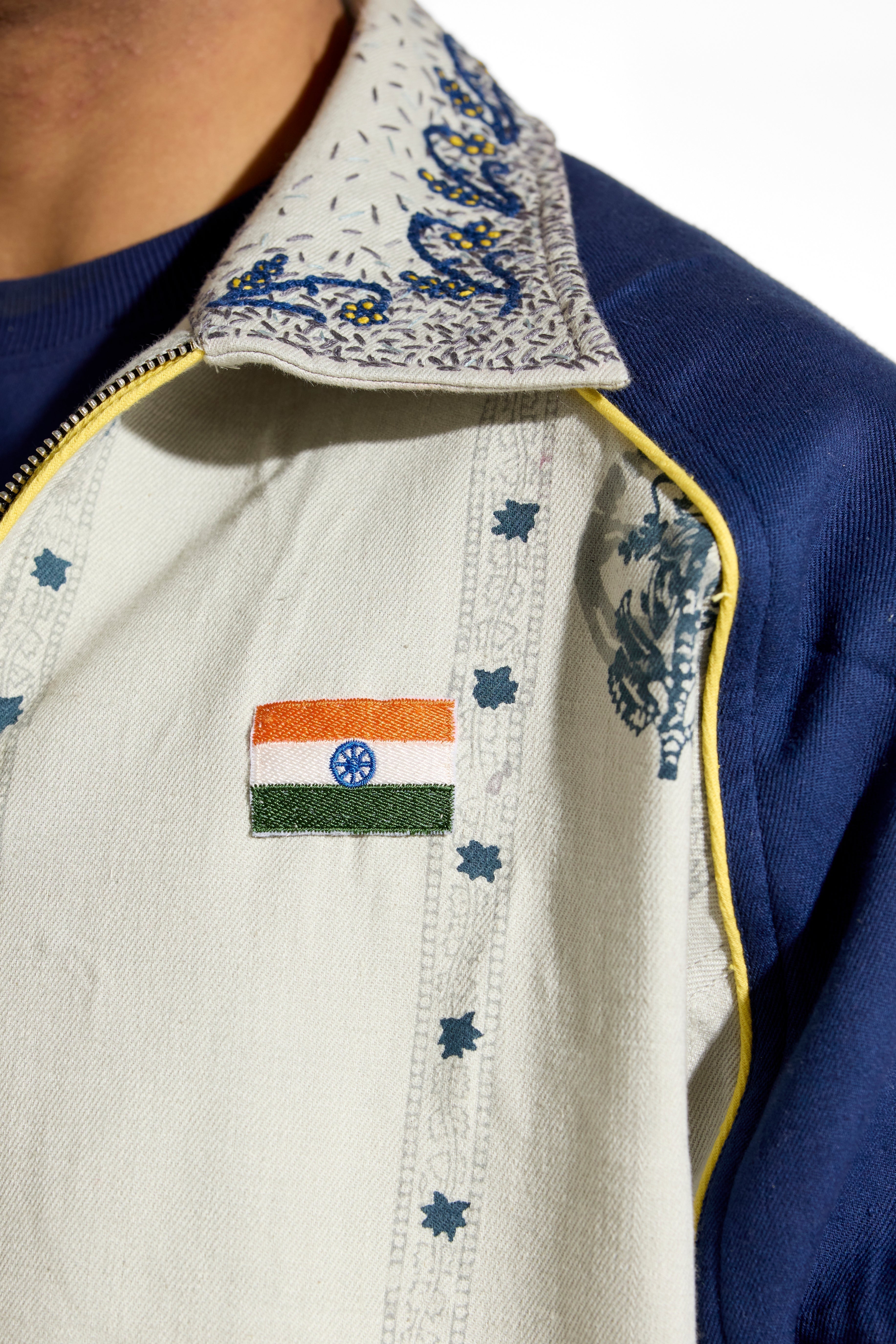 Striped Indigo Glory Jacket