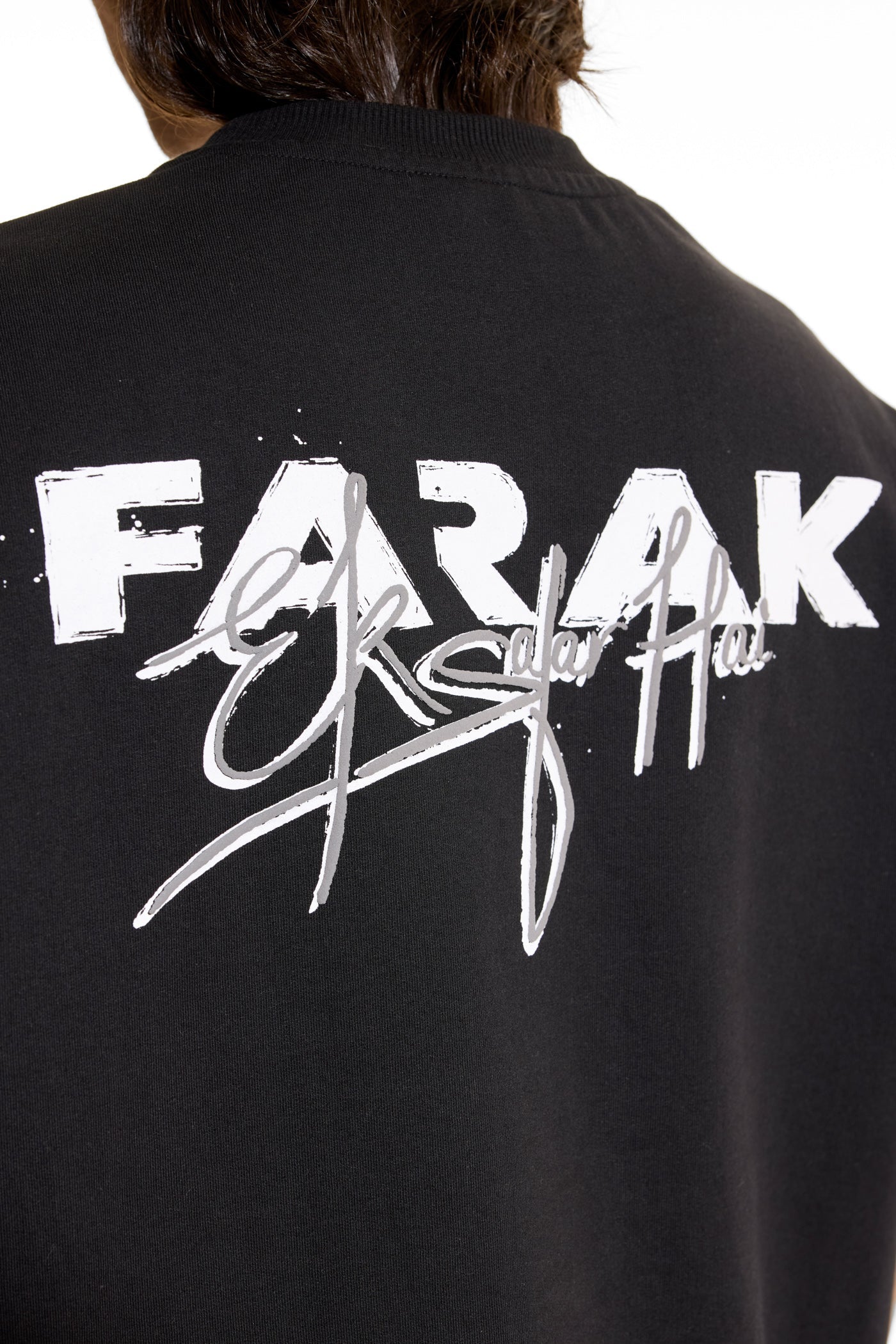 Farak Ek Safar Black T-Shirt