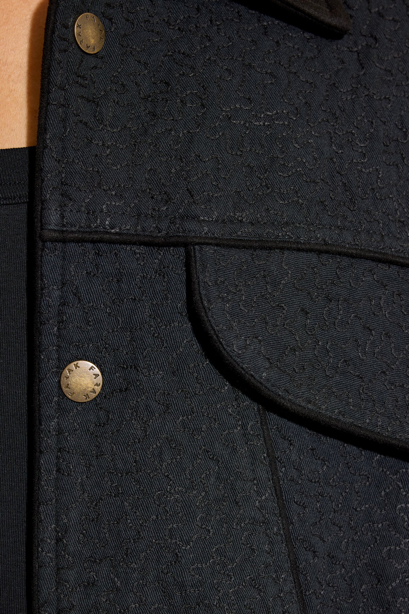 Paniya Black Summer Jacket