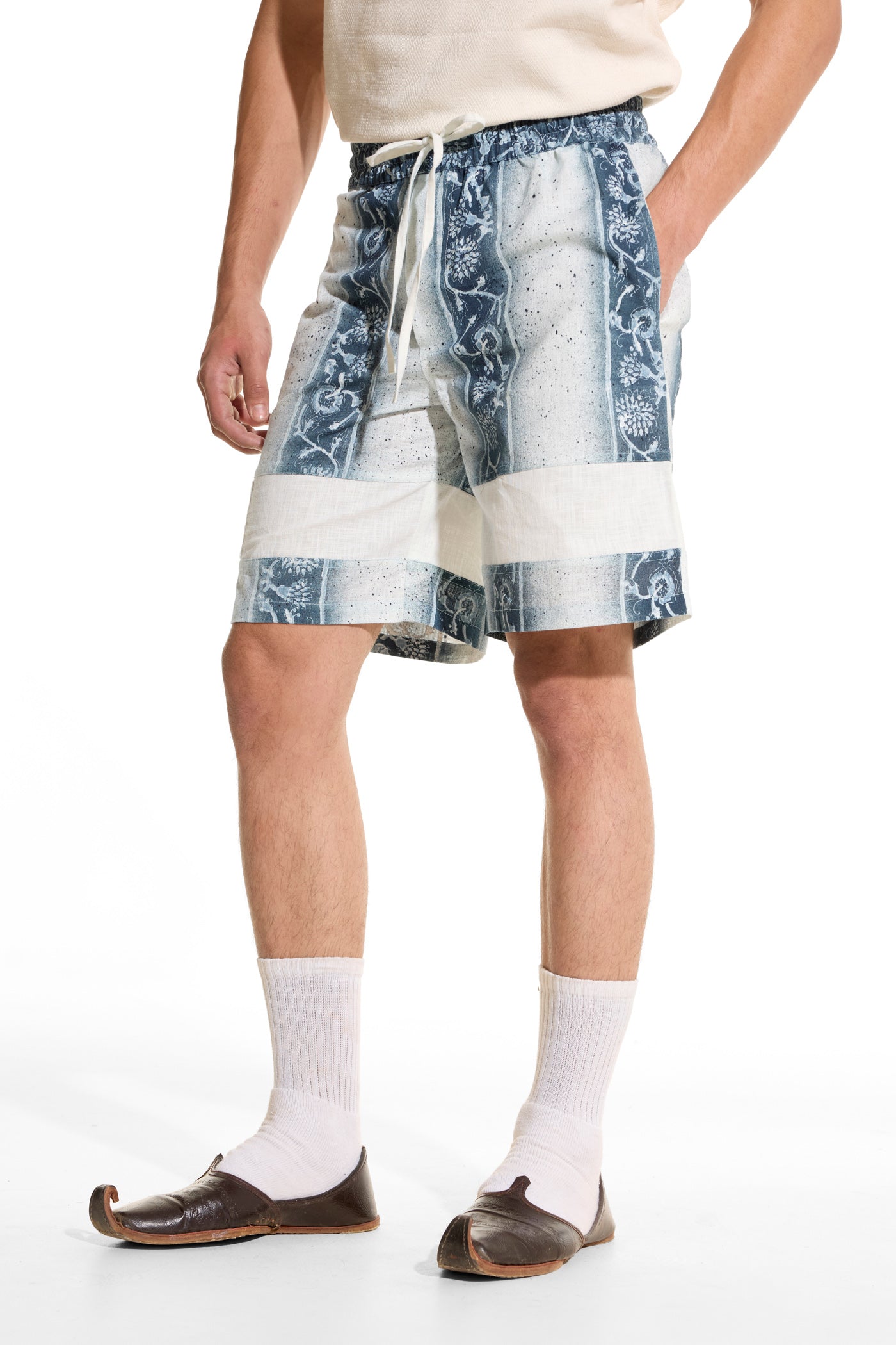 Artisanal Stripe Shorts