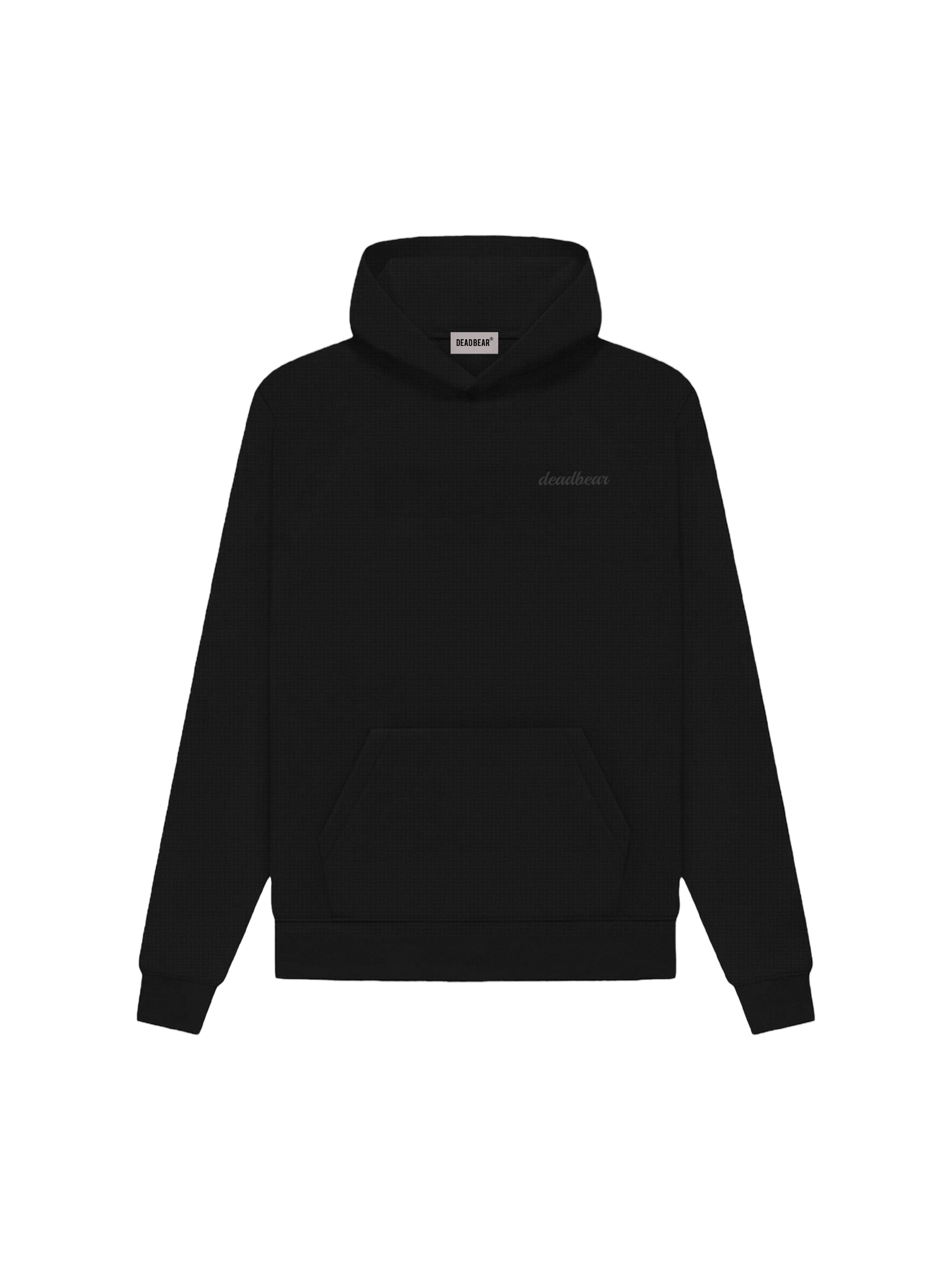 Co-ord Hoodie Black