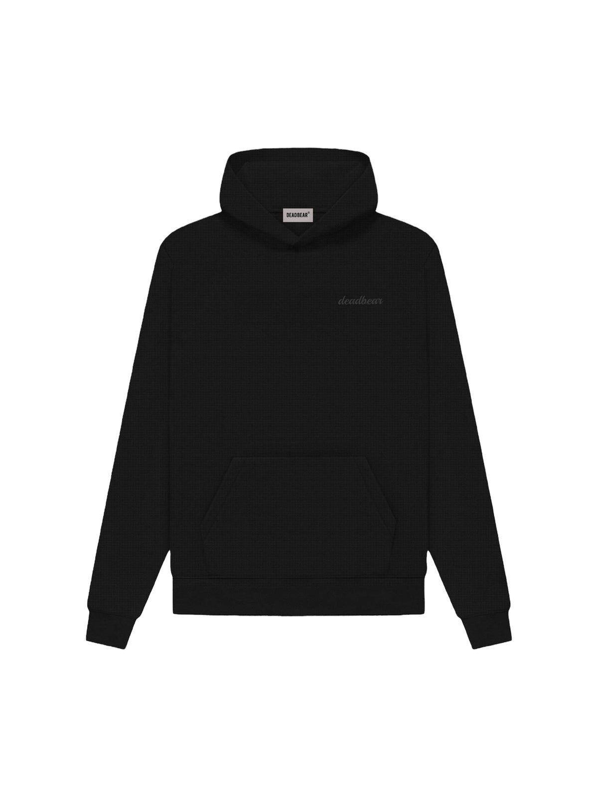 Co-ord Hoodie Black