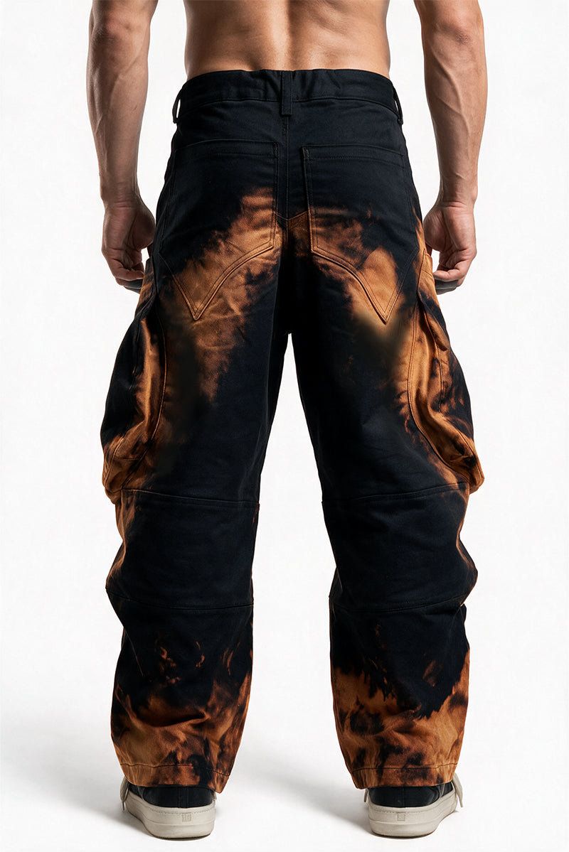 Flame Washed Cargos (Hand -Painted Ltd Ver.)
