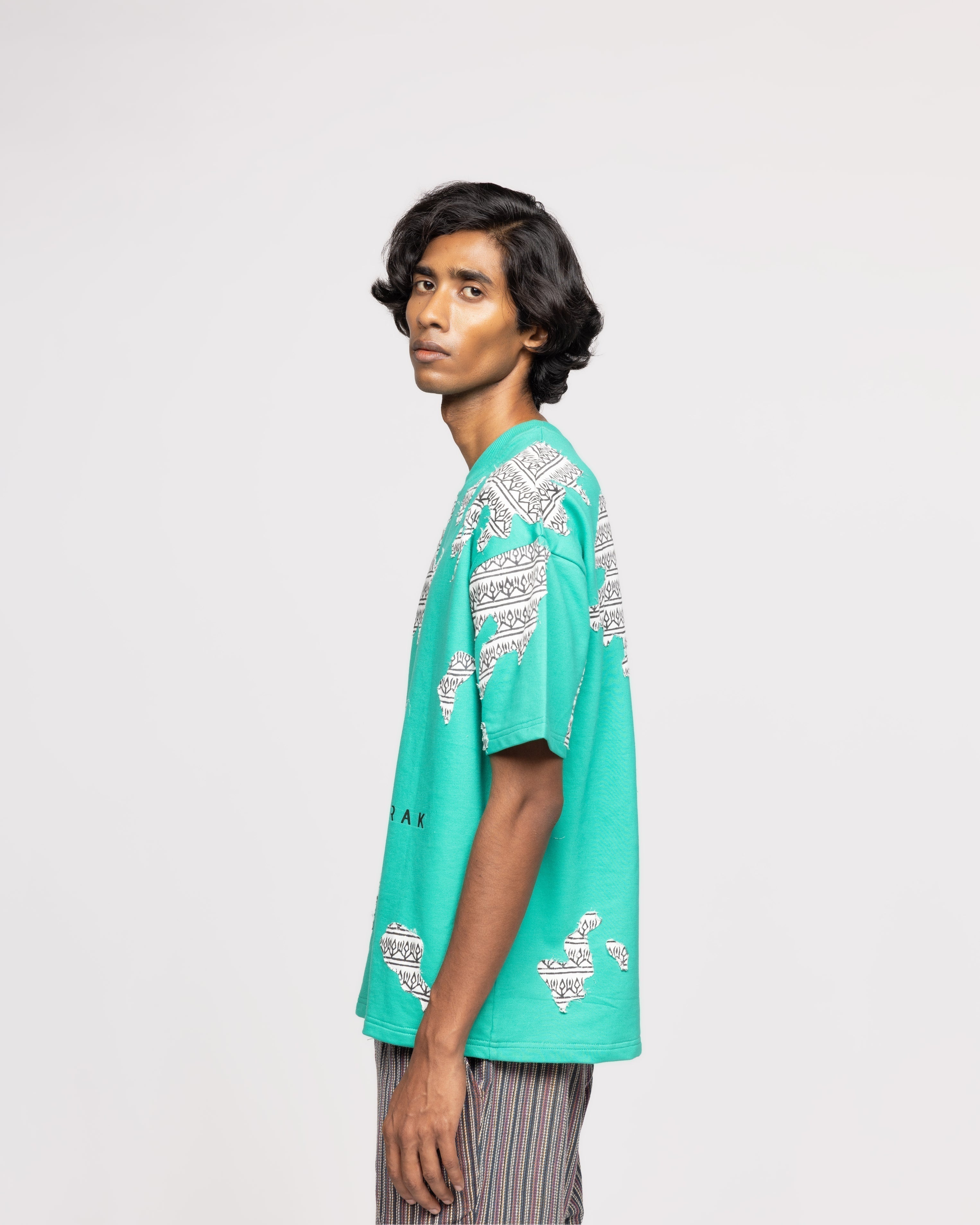 Subtext' Block Printed - Tshirt