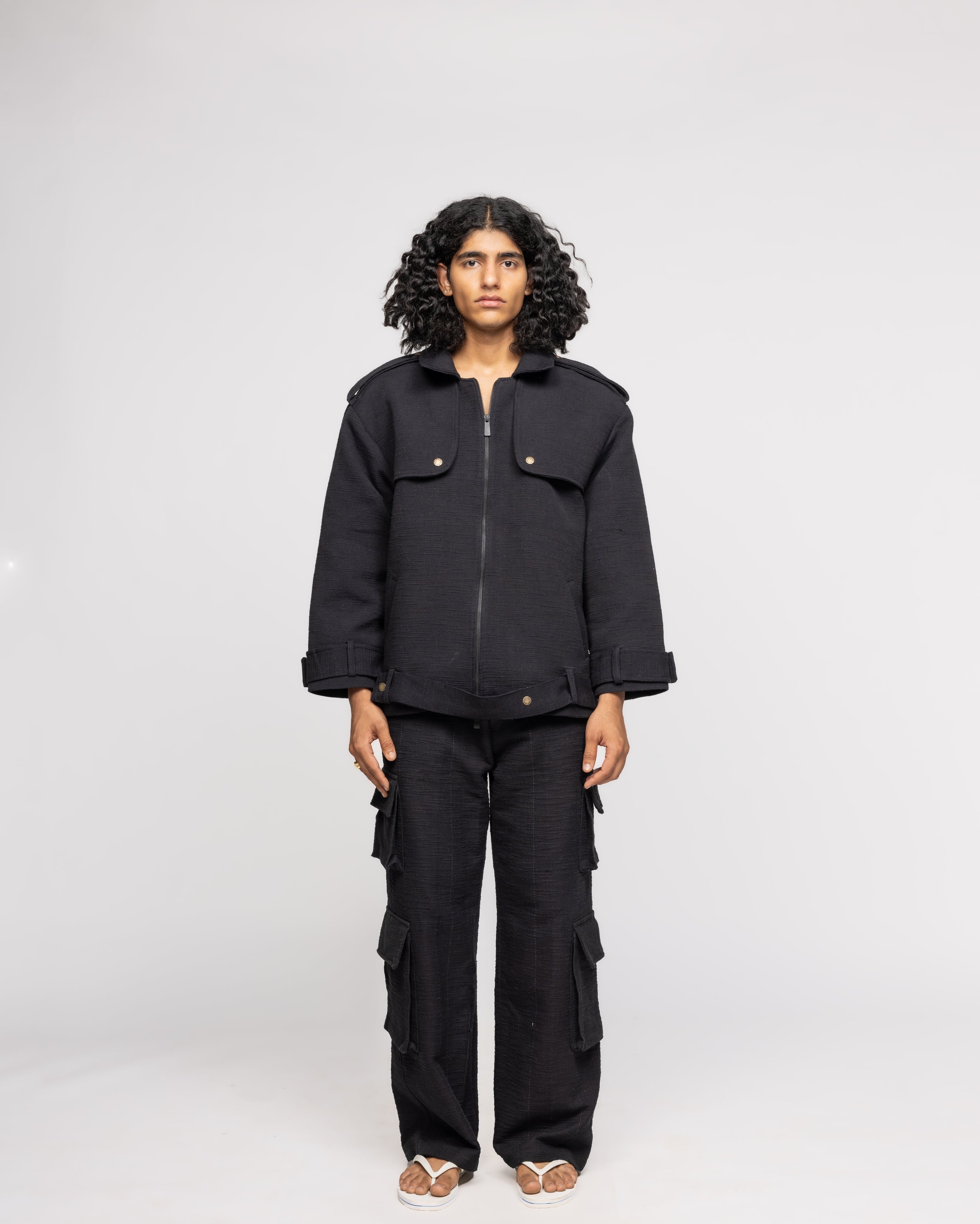 Handwoven Trench - Jacket