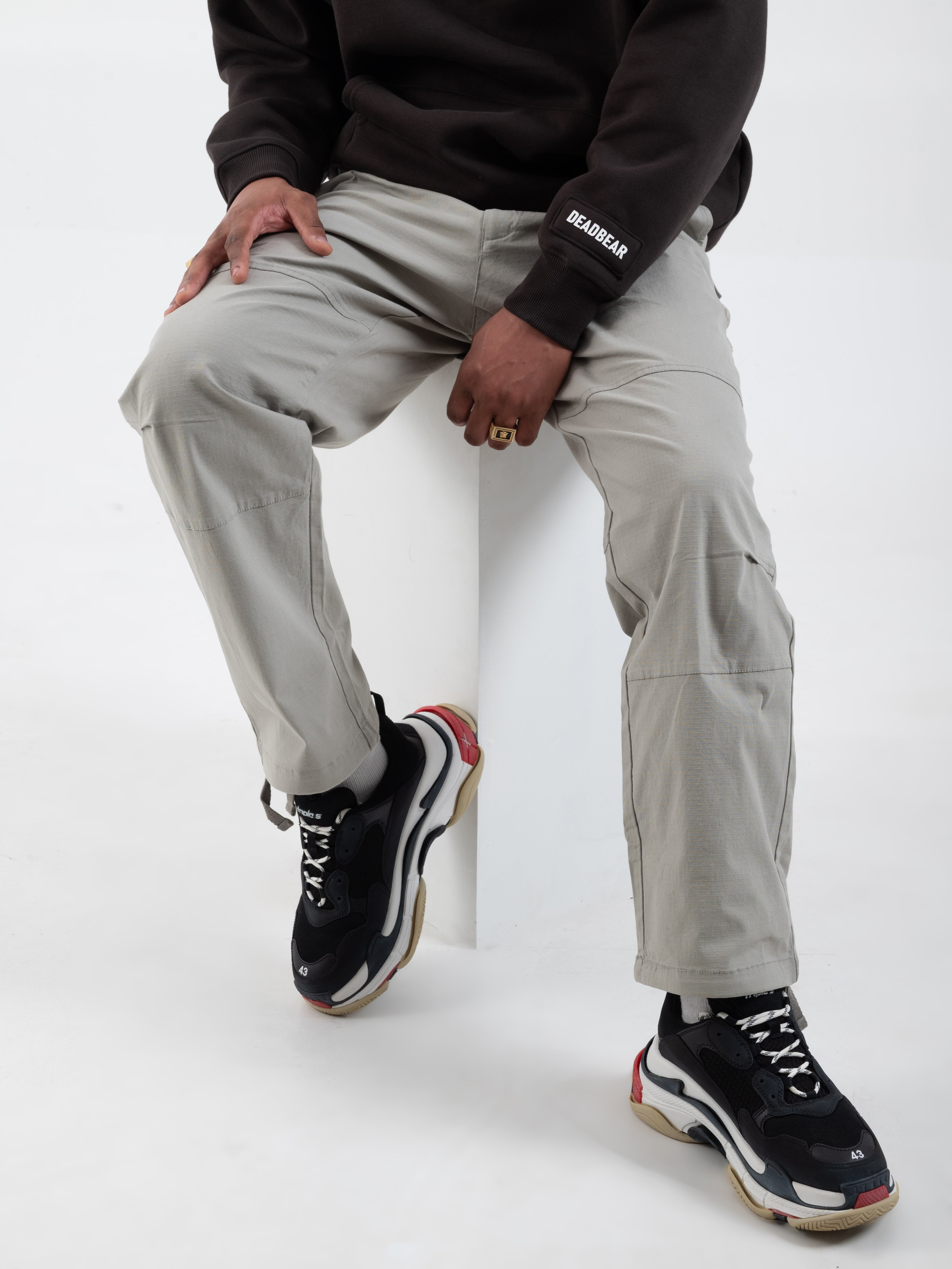 Ripstop Pants Lt. Grey