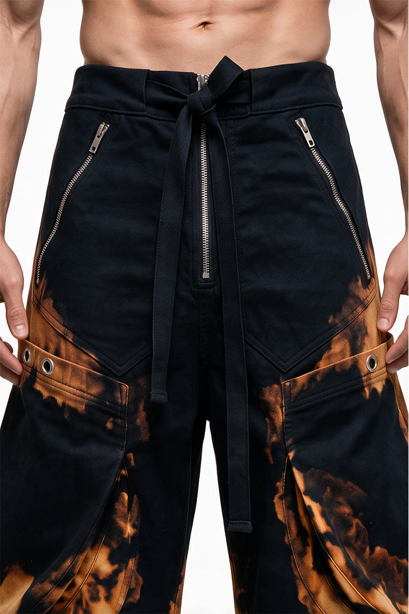 Flame Washed Cargos (Hand -Painted Ltd Ver.)