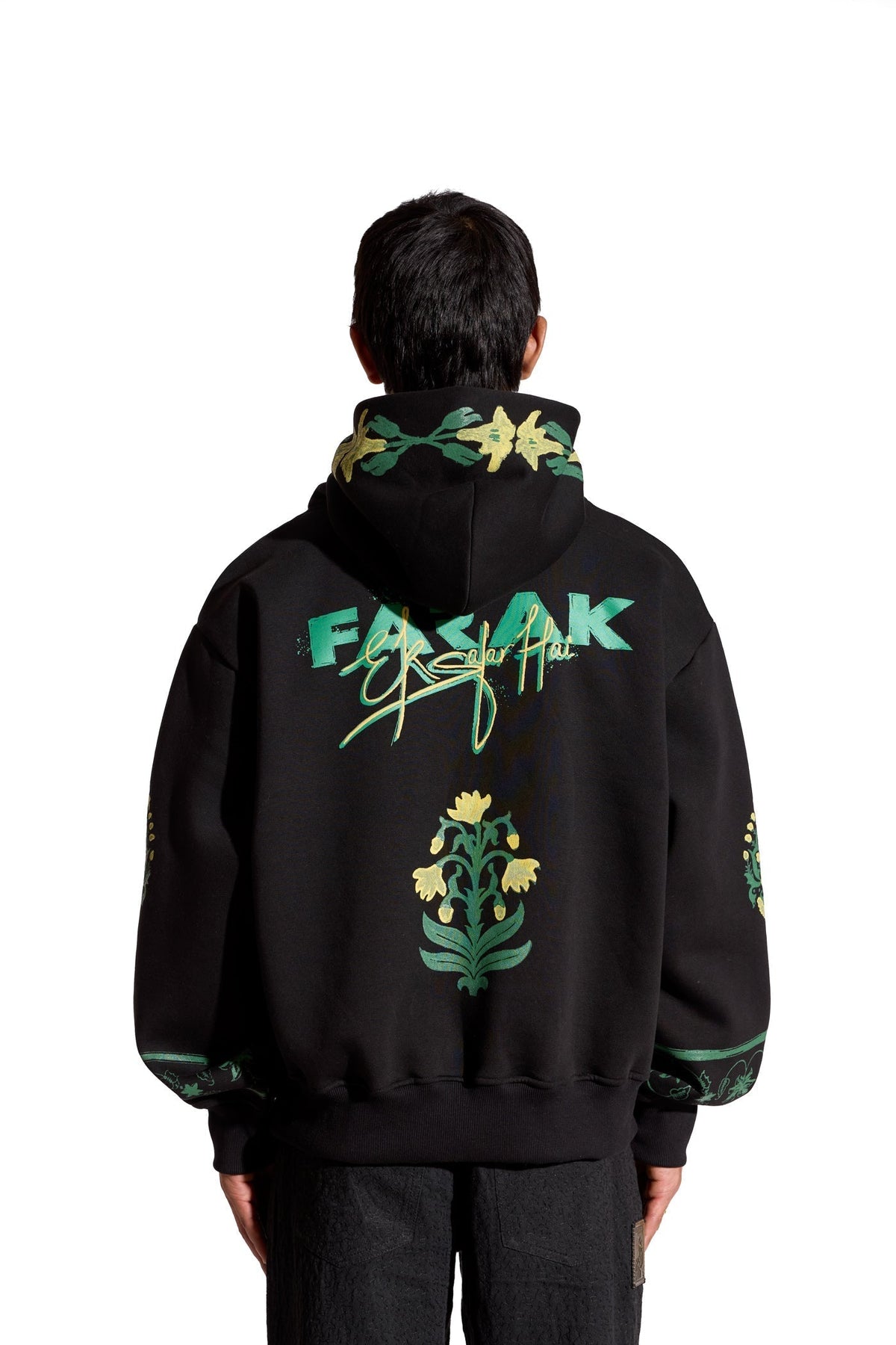 Farak Ek Safar Black Hoodie