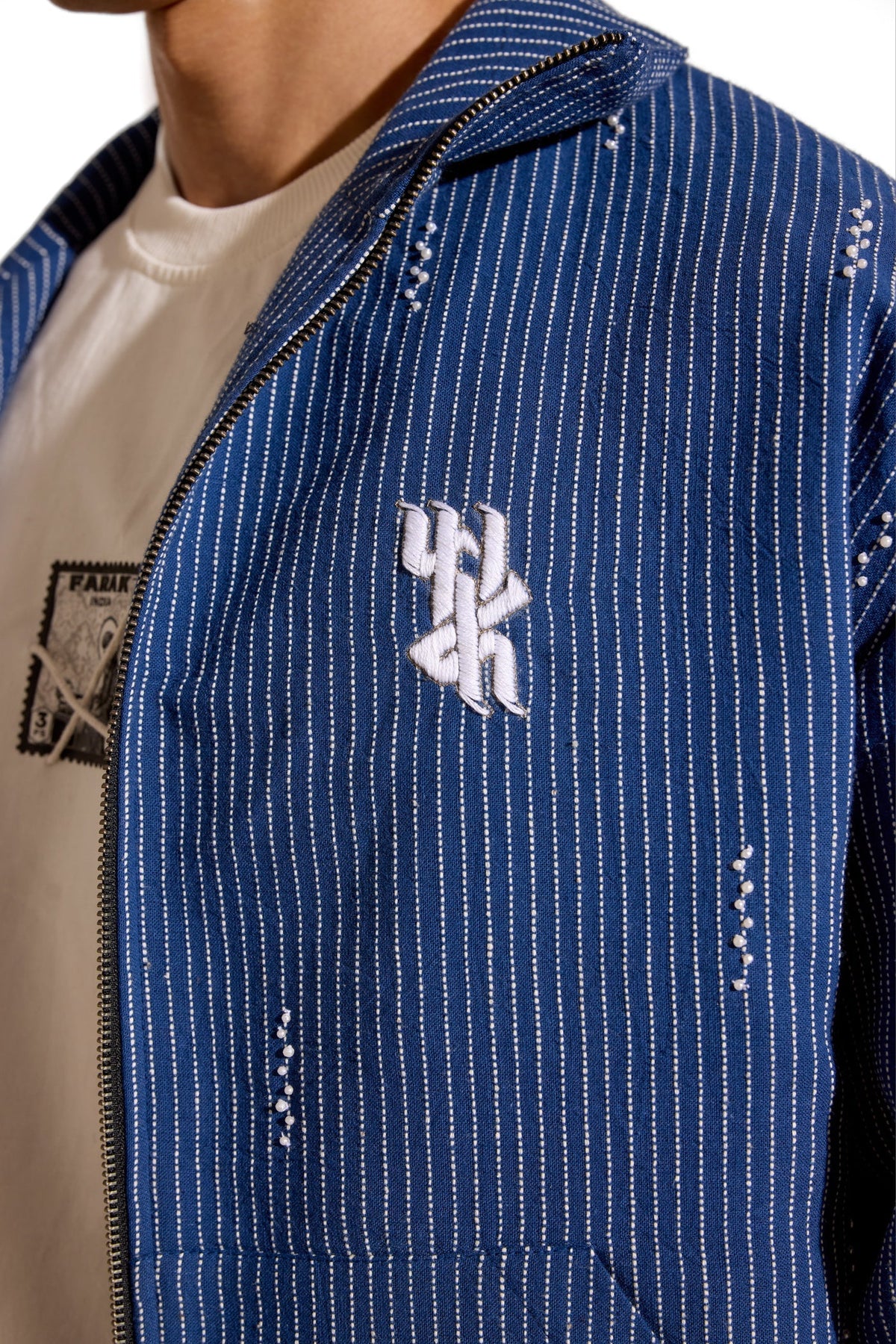 Kantha Stripe Jacket