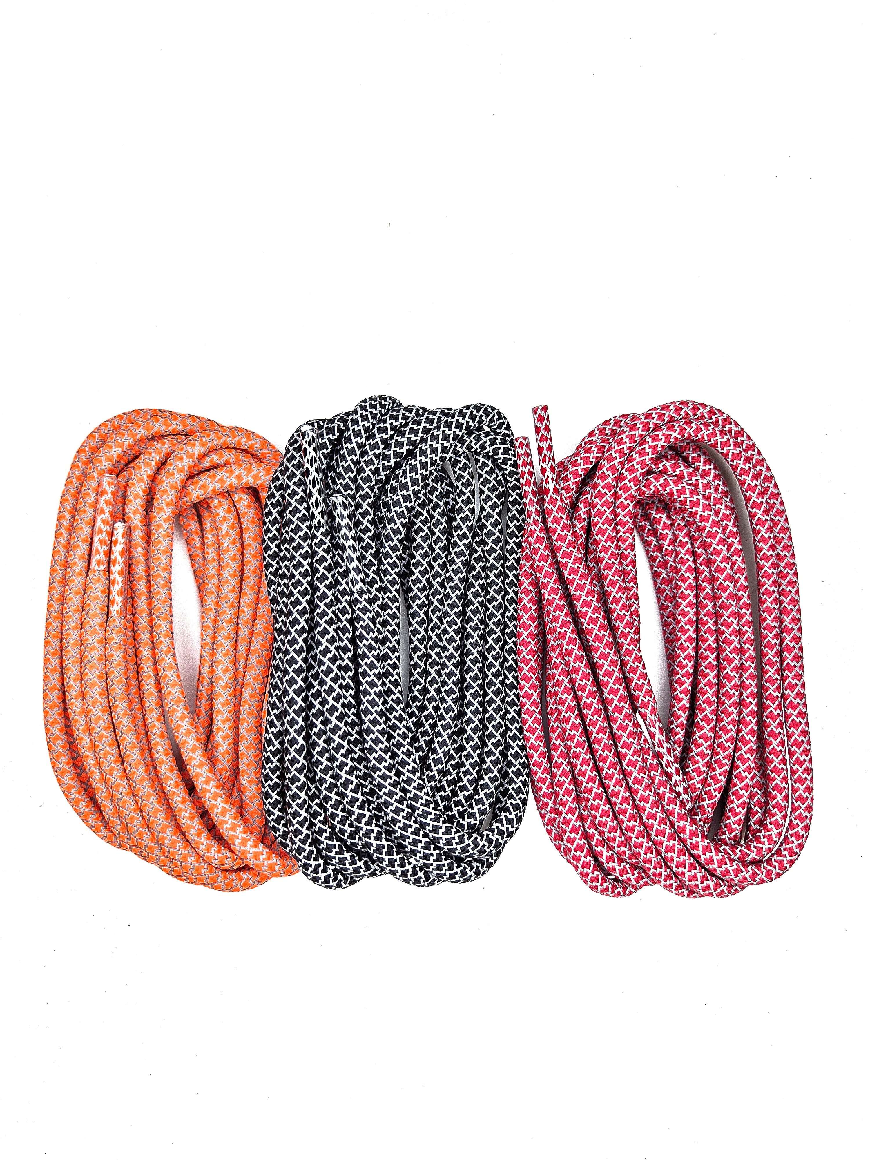 Yeezy 350 style Reflective rope laces 3 pairs combo pack by TGLC