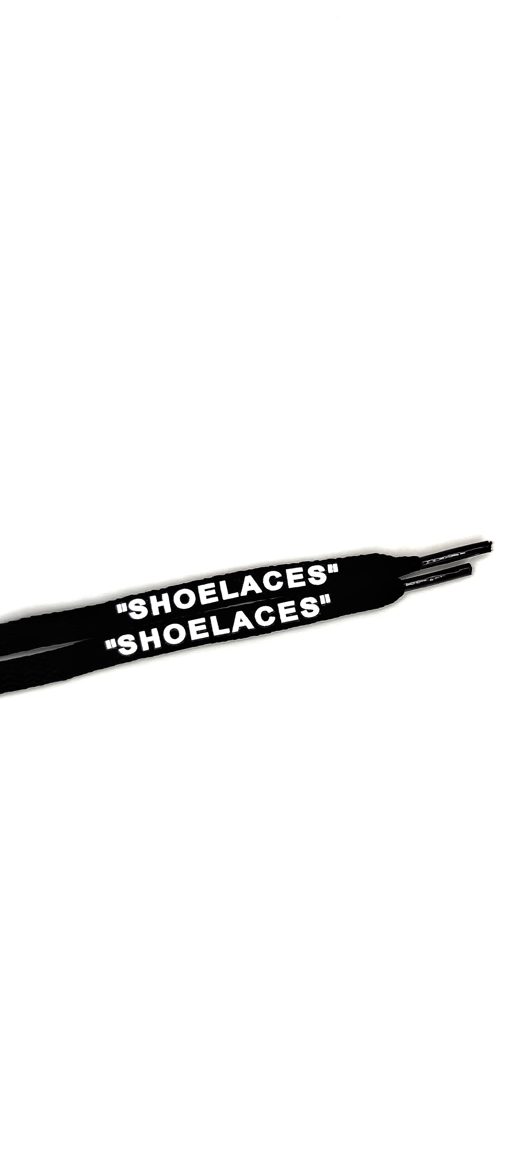BLACK OFF WHITE STYLE "SHOELACES" BY TGLC