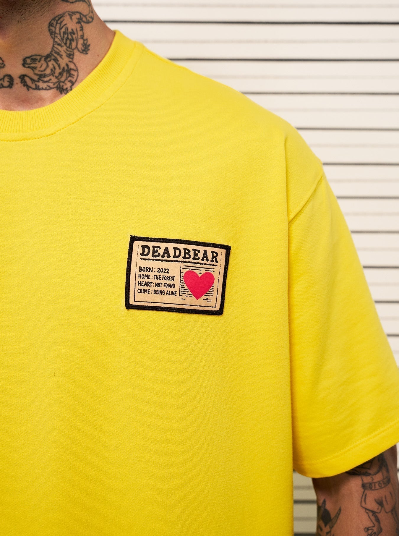 Mugshot Tee Yellow