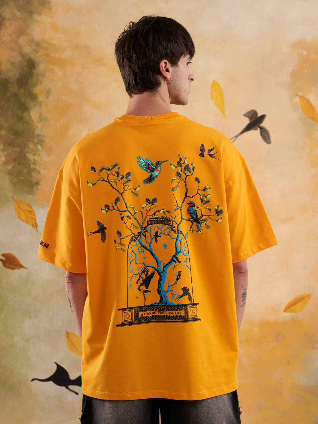 Set Free Tee Yellow