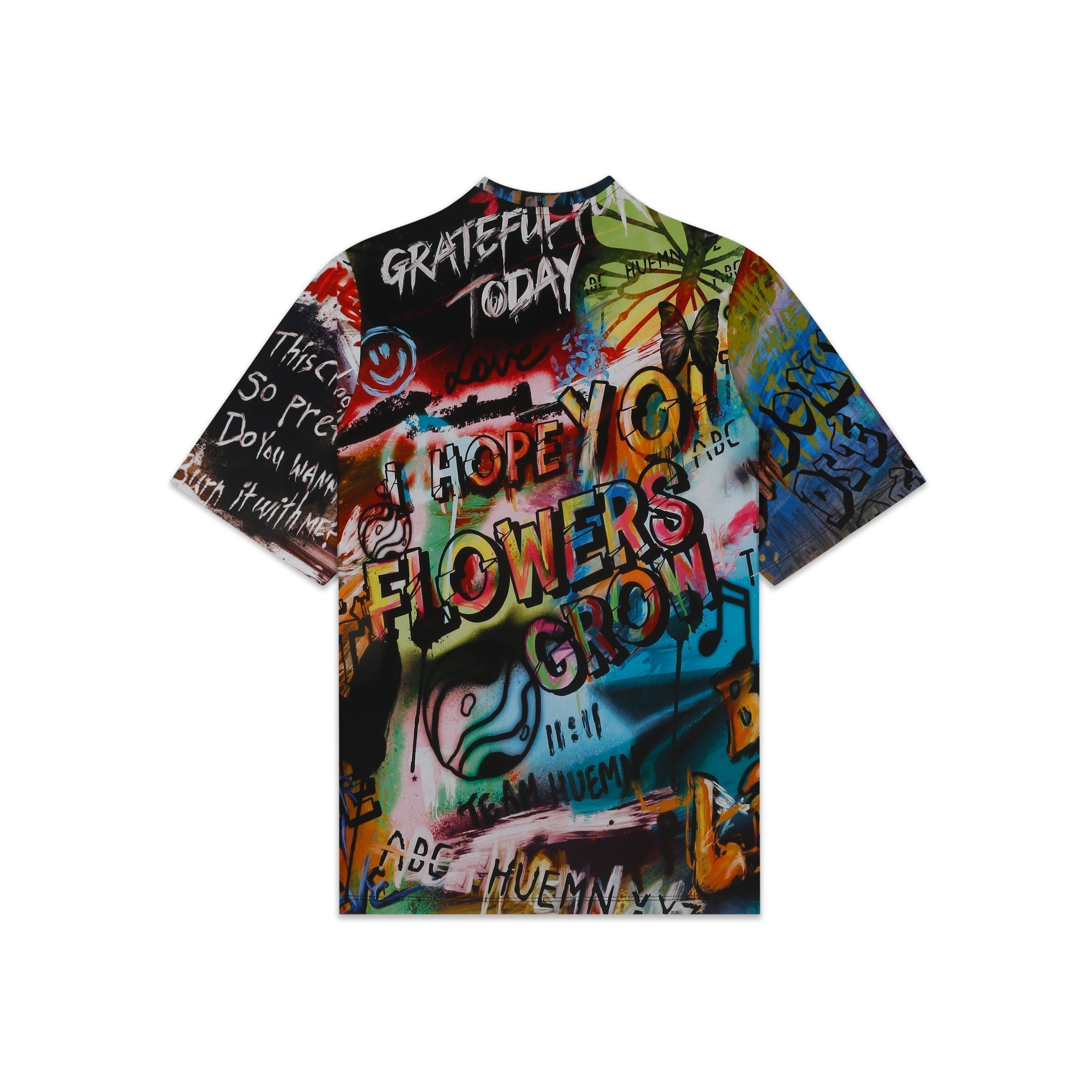 'Love Is A Dog From Hell' Graffiti T-Shirt