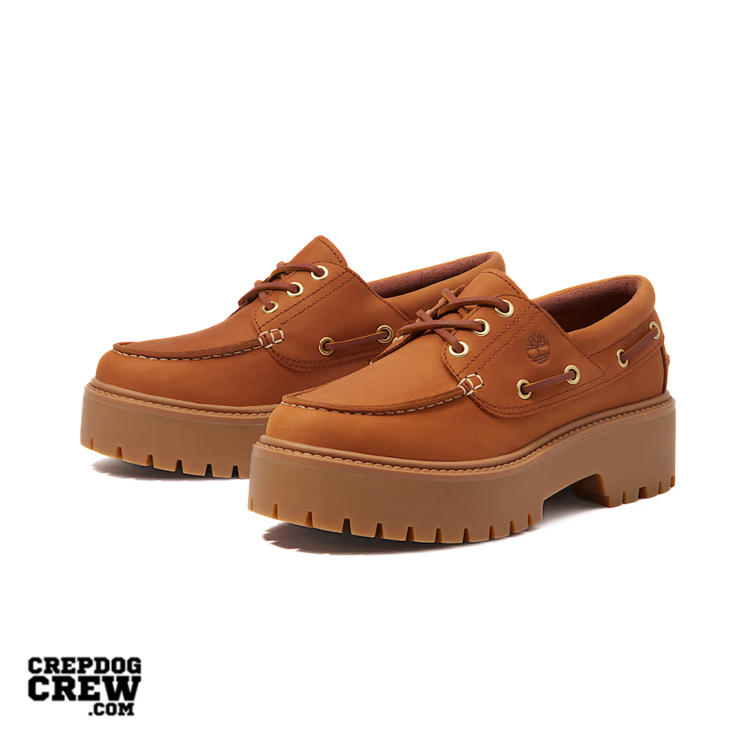 Timberland Stone Street Platform Boat Rust Nubuck (W)