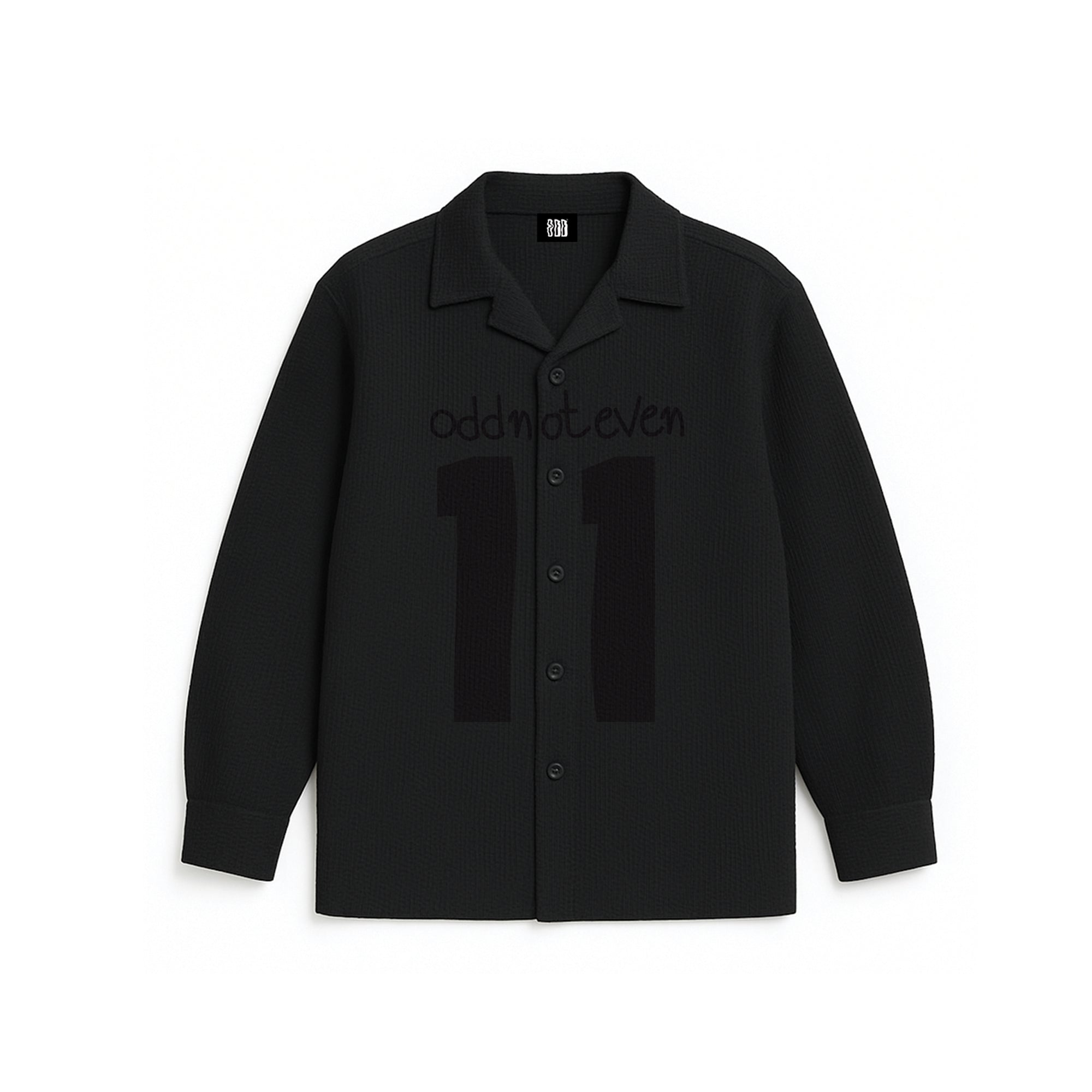 11-11 Black Full Sleeve Shirt