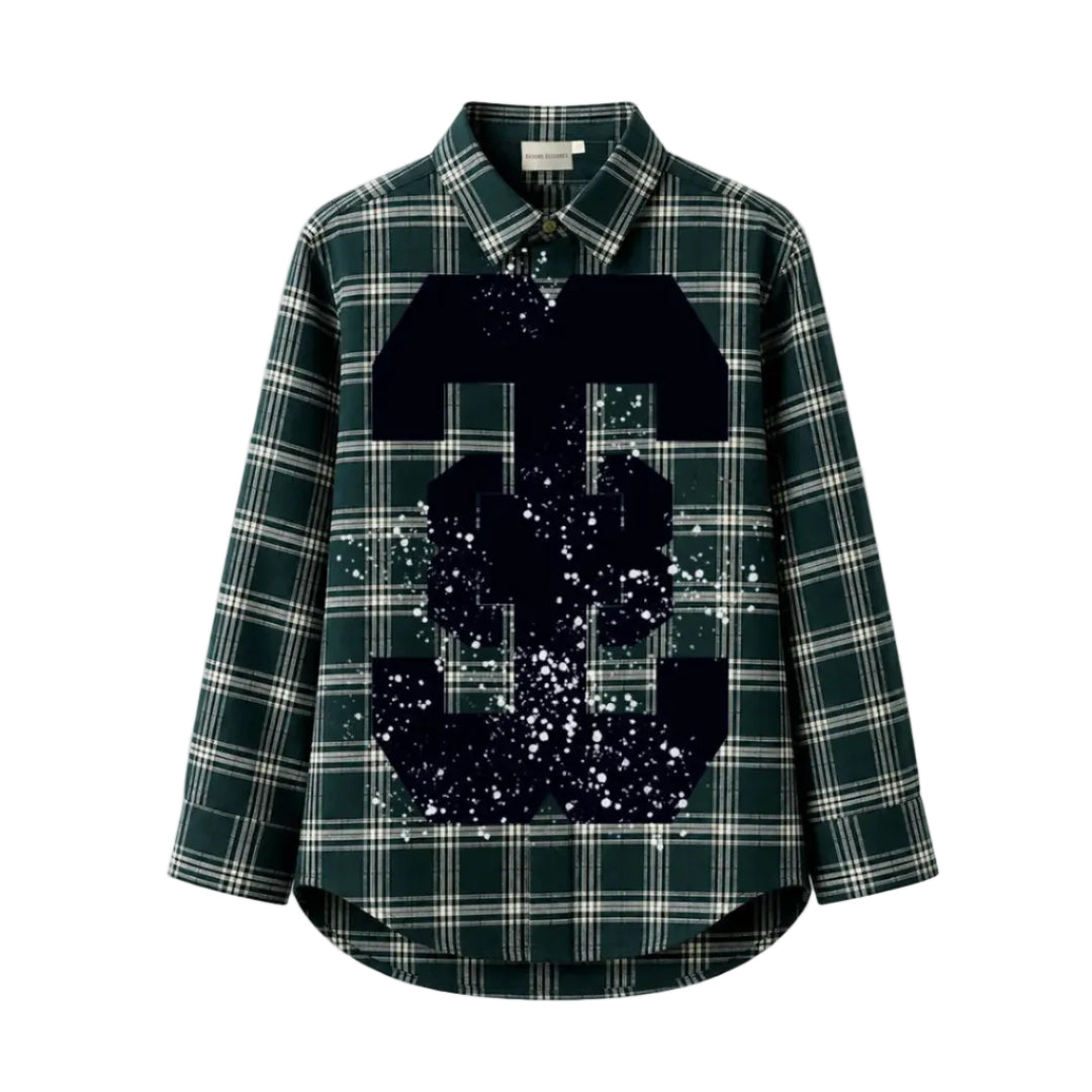 Checkered Painter Shirt in Green