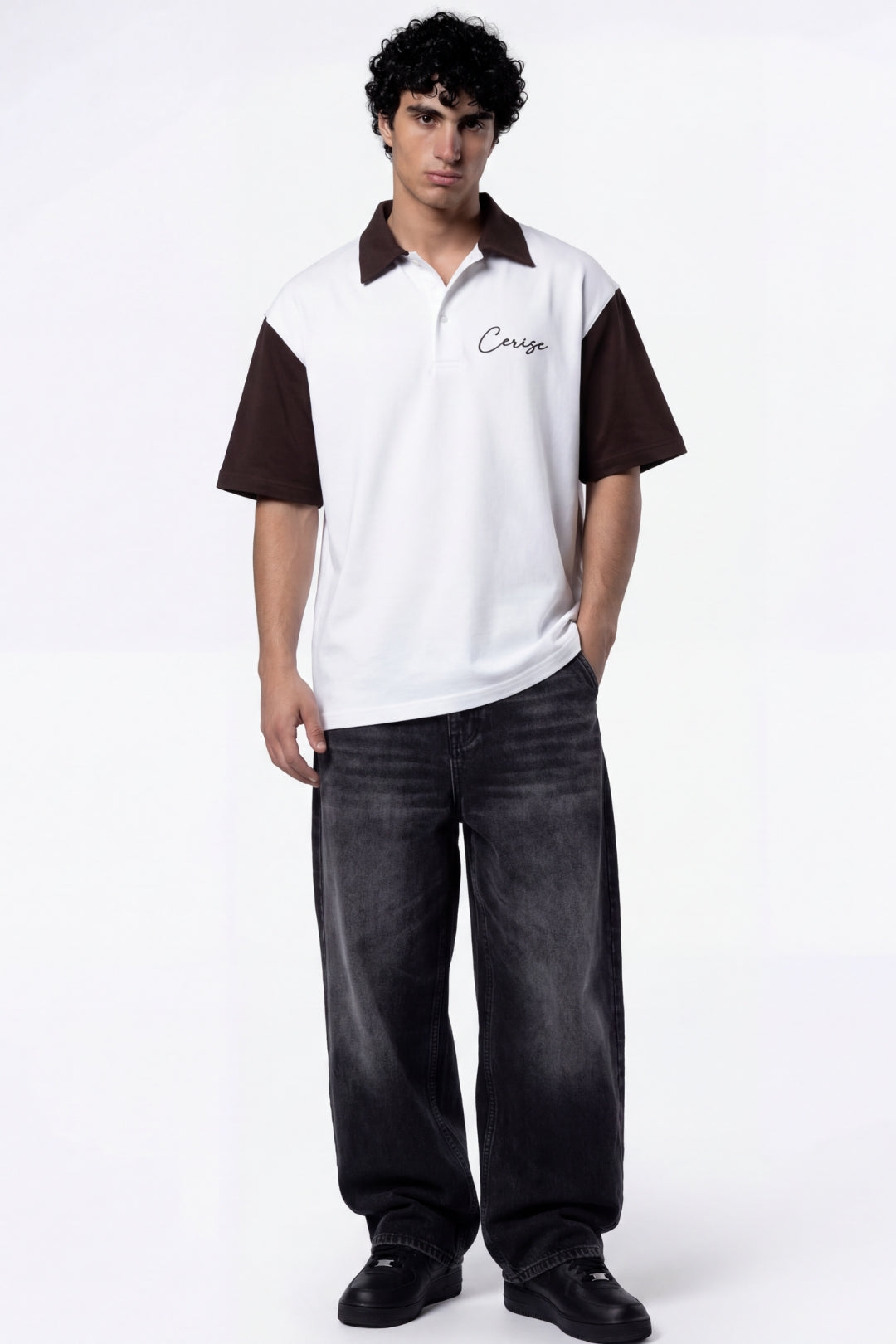 CERISE WILDCARD POLO TSHIRT