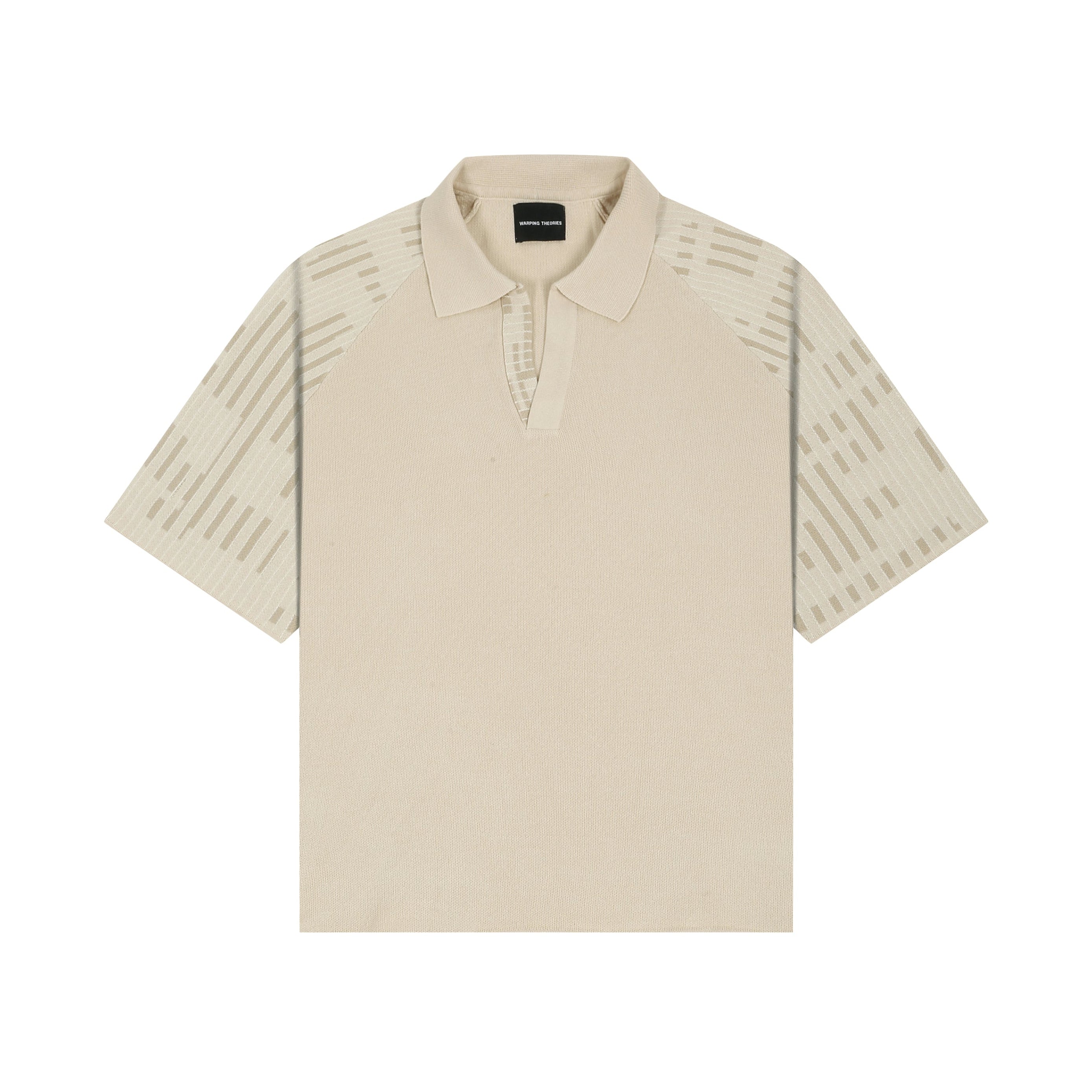 JACQUARD POLO T-SHIRT