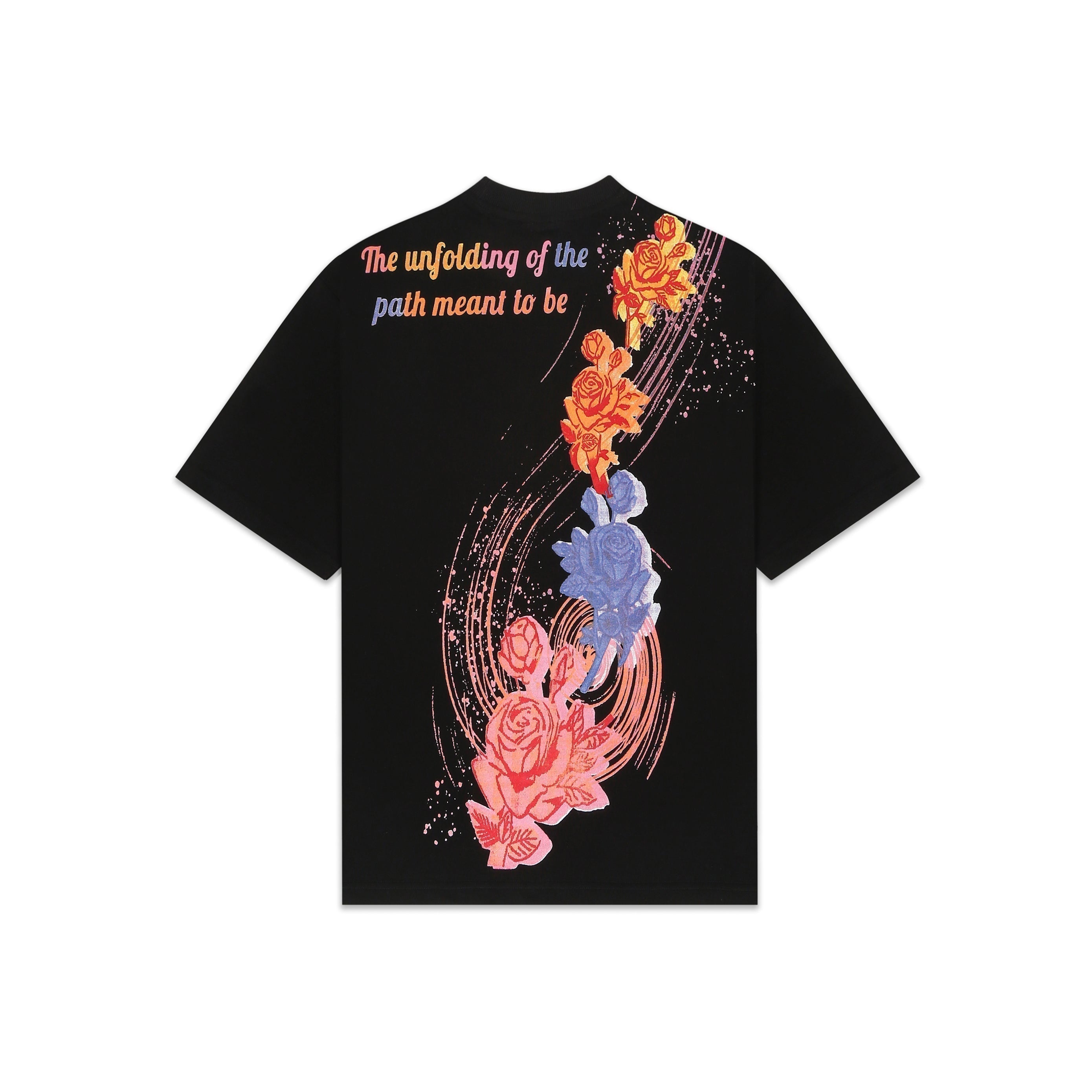 PAINTED ROSETTE TSHIRT