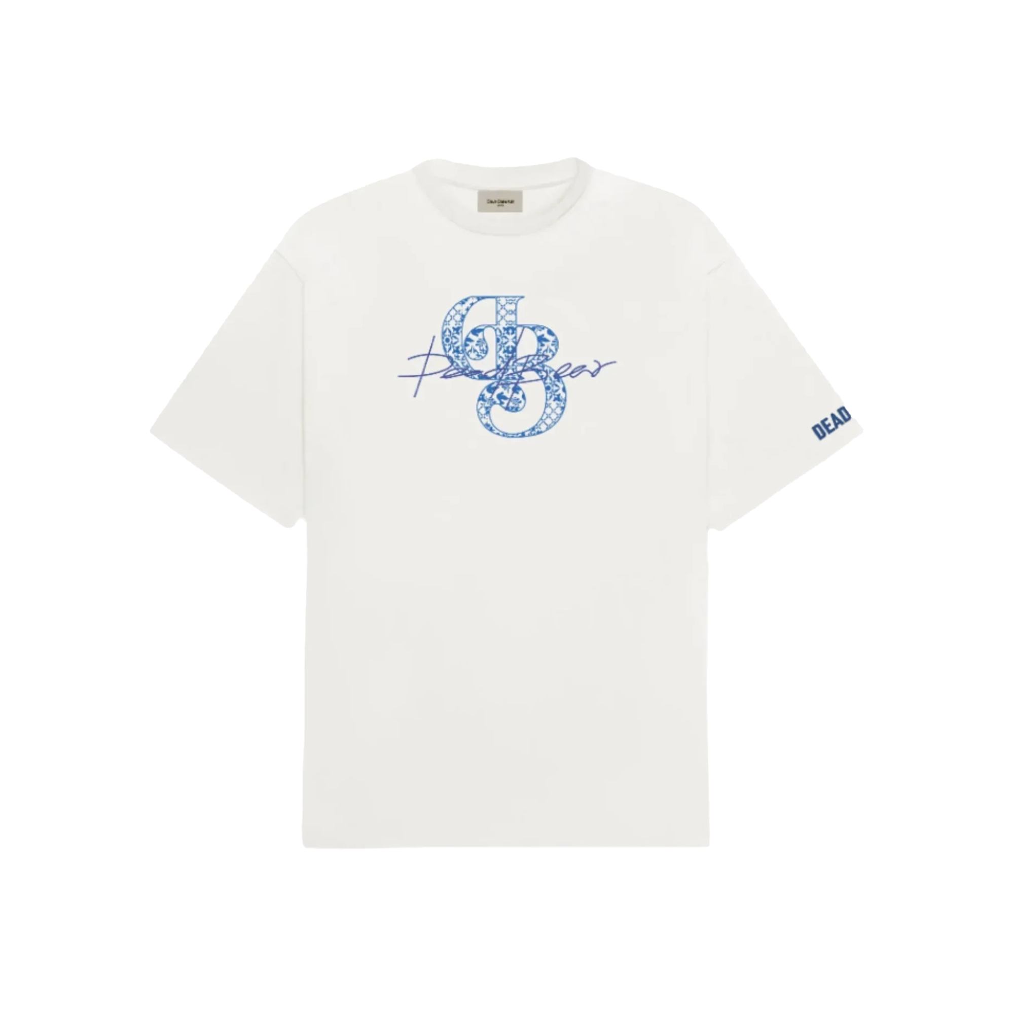 The Headphone Tee Cream White