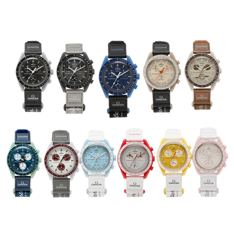 Swatch x Omega Bioceramic Moon Top 11 Set
