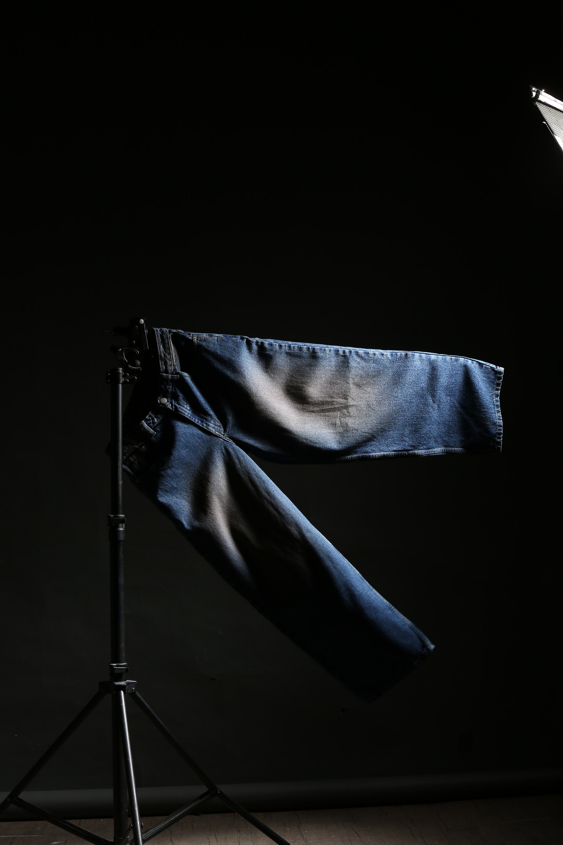 Oversized Washed Blue Denim