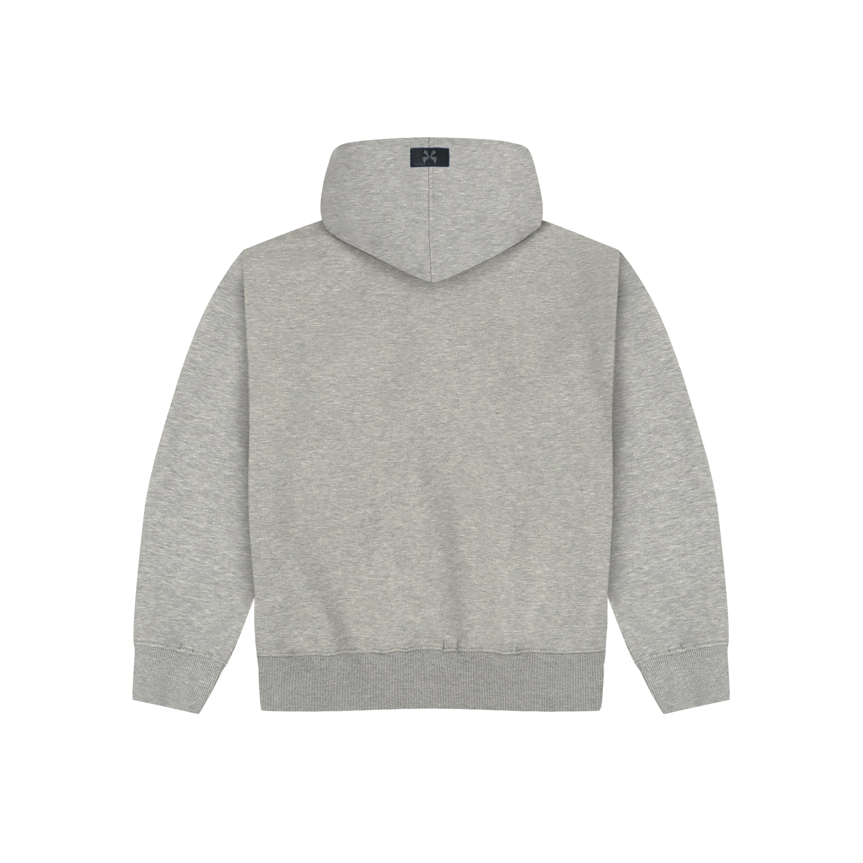 Double Hooded Zipper- Concrete