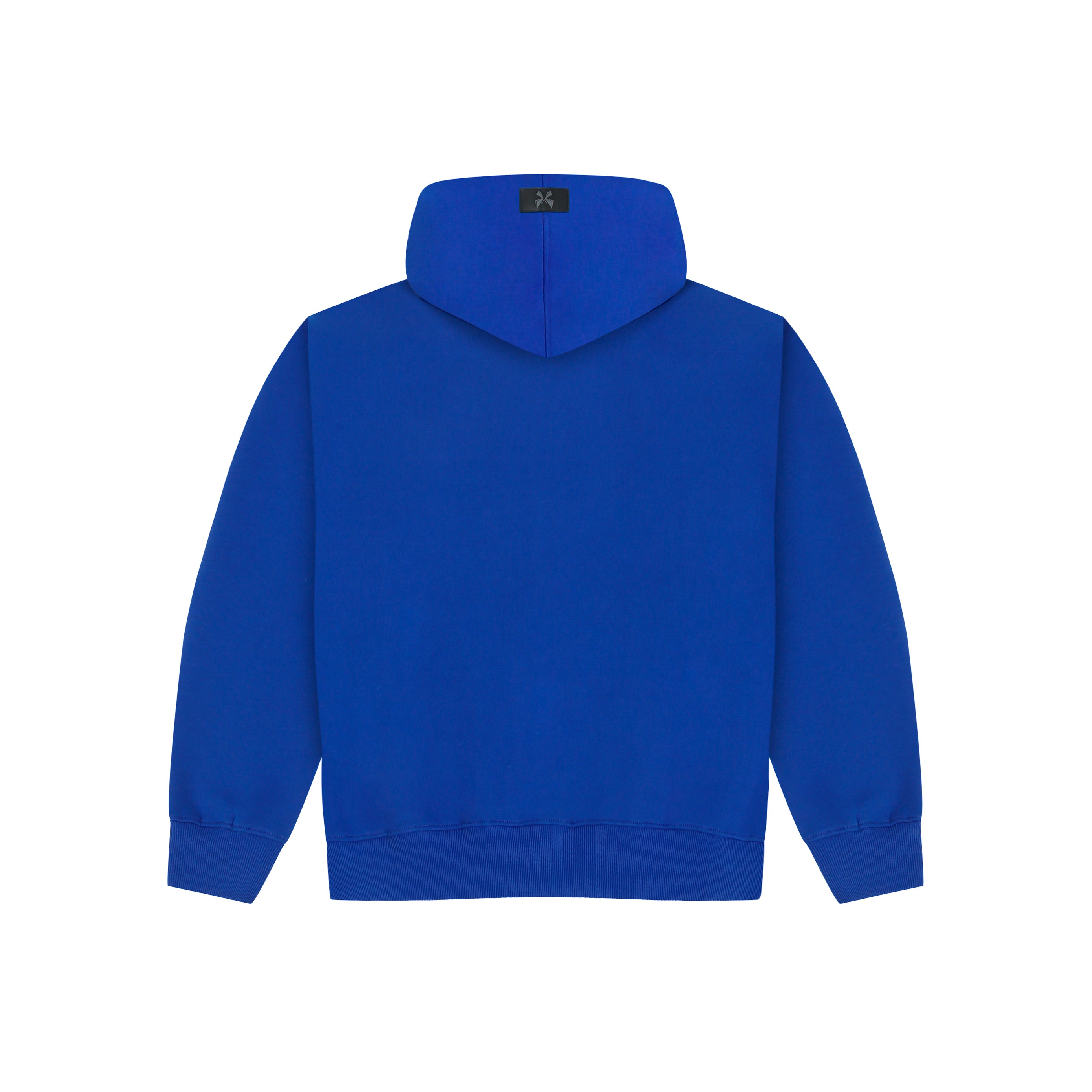 Double Hooded Zipper- Royal Blue