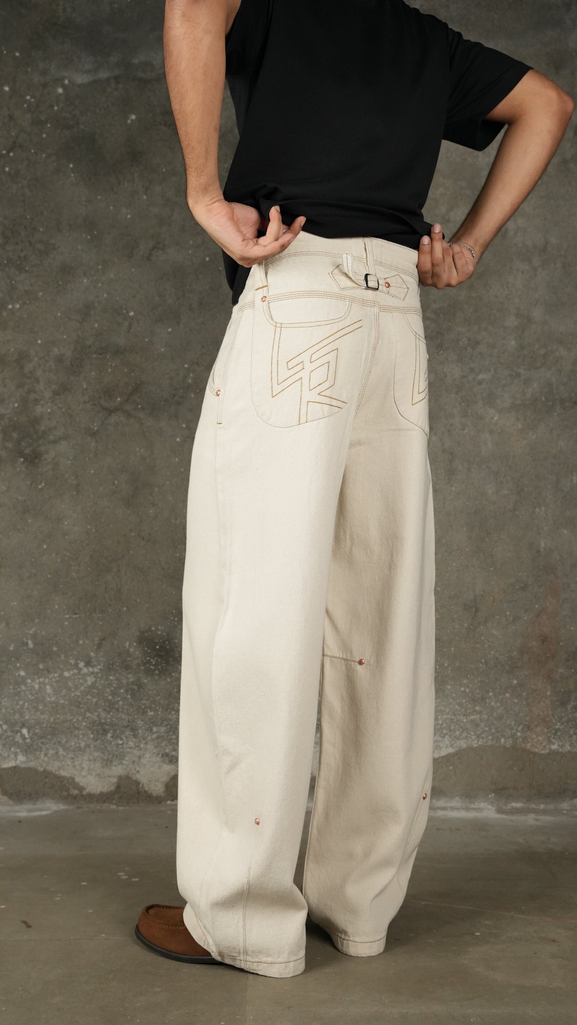 Washed Jeans Masti acru - RTW