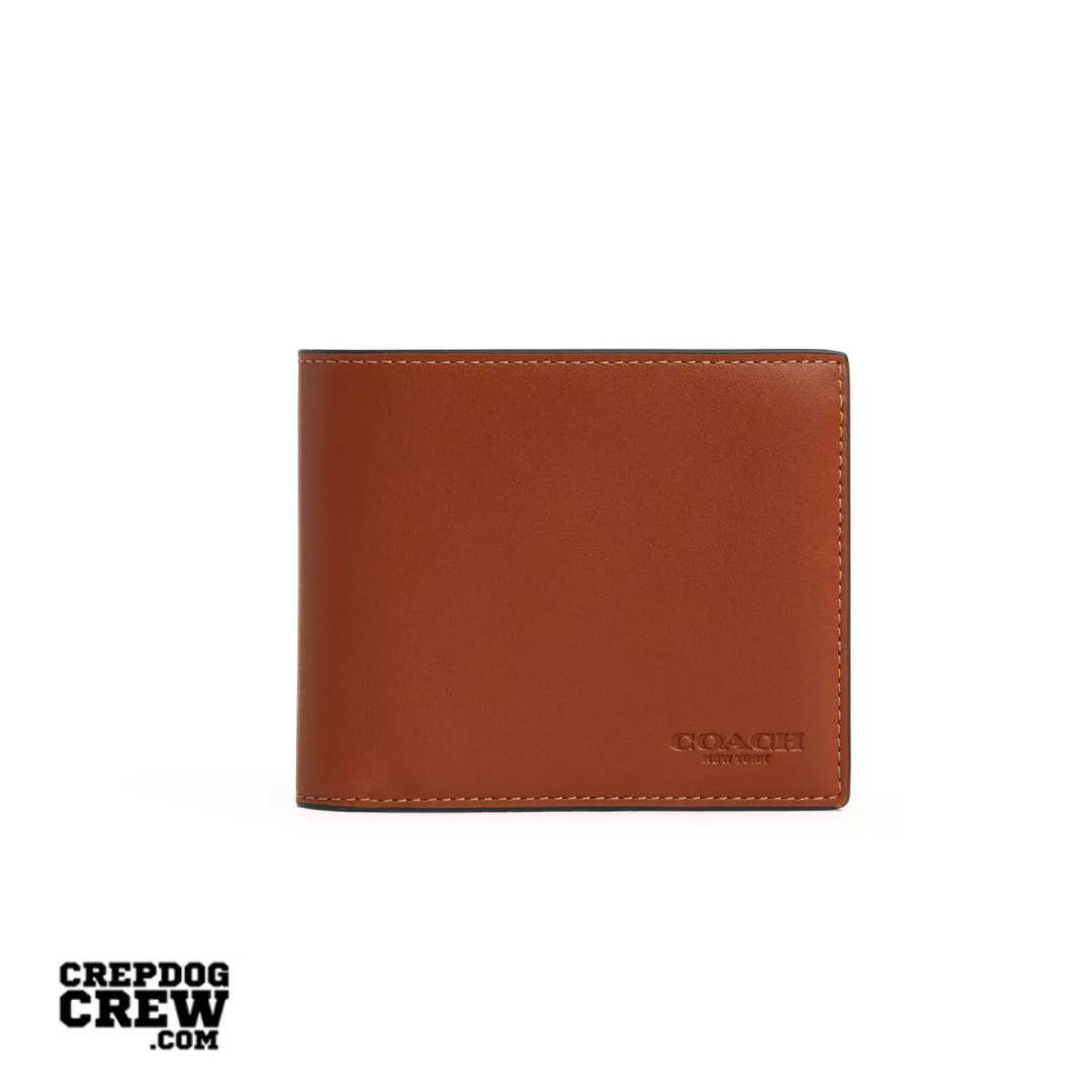 Coach 3-In-1 Wallet in smooth leather Tan