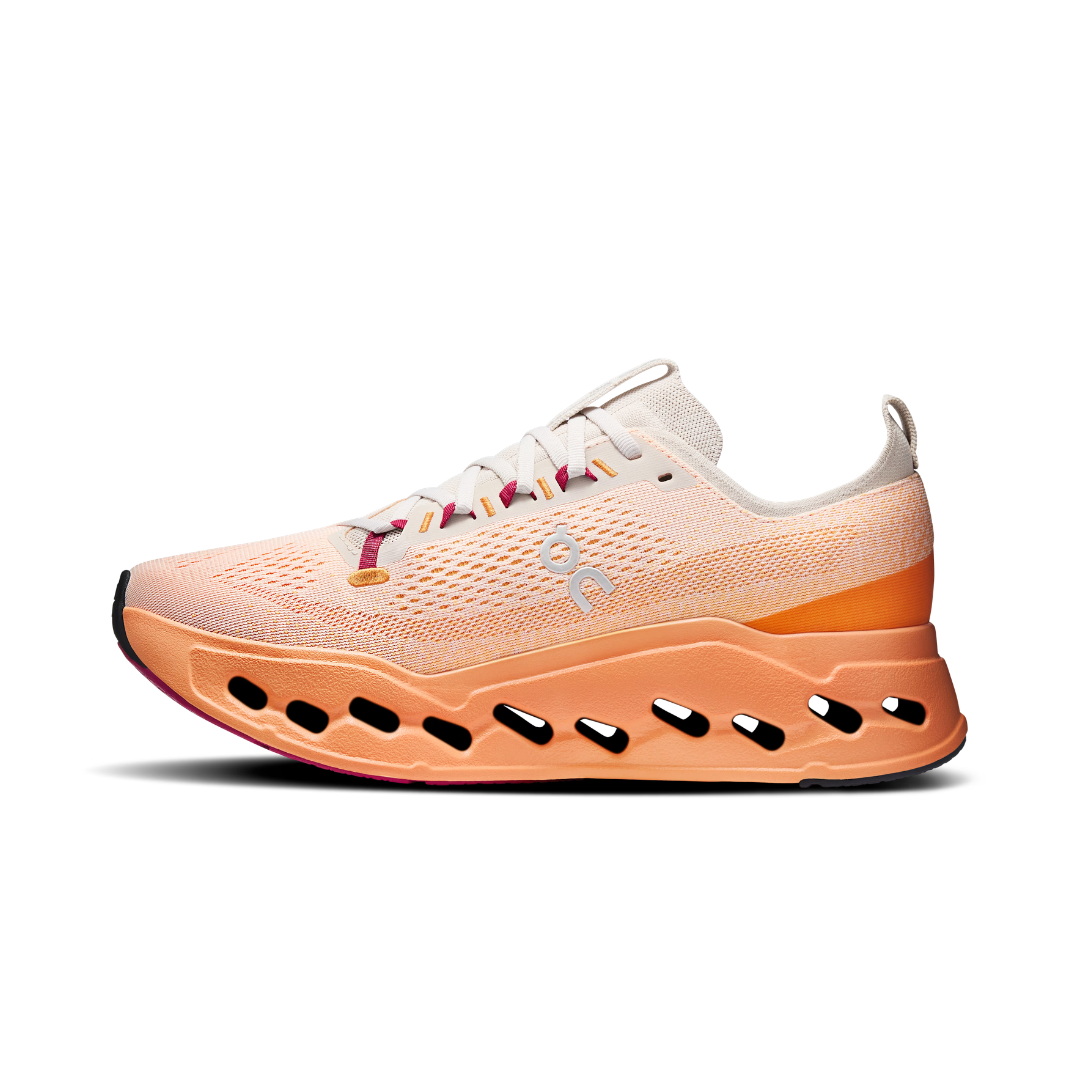 On Running Cloudsurfer Max Pearl Tangerine