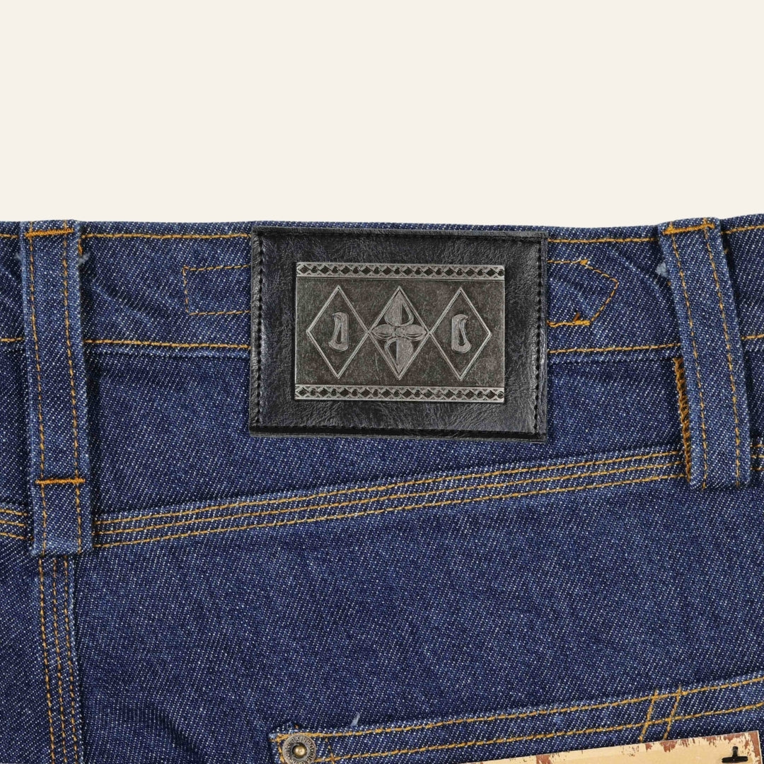Men's Indigo Jeans - Gold Rush