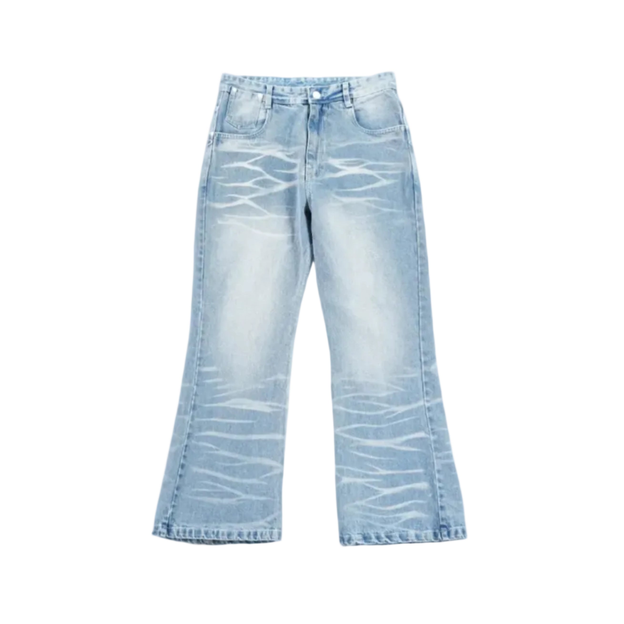 Crackle Flare Jeans - RTW