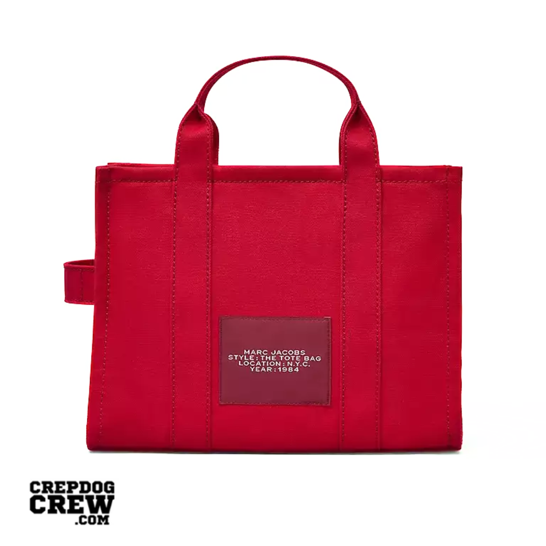 Marc Jacobs The Canvas Medium Tote Bag true red
