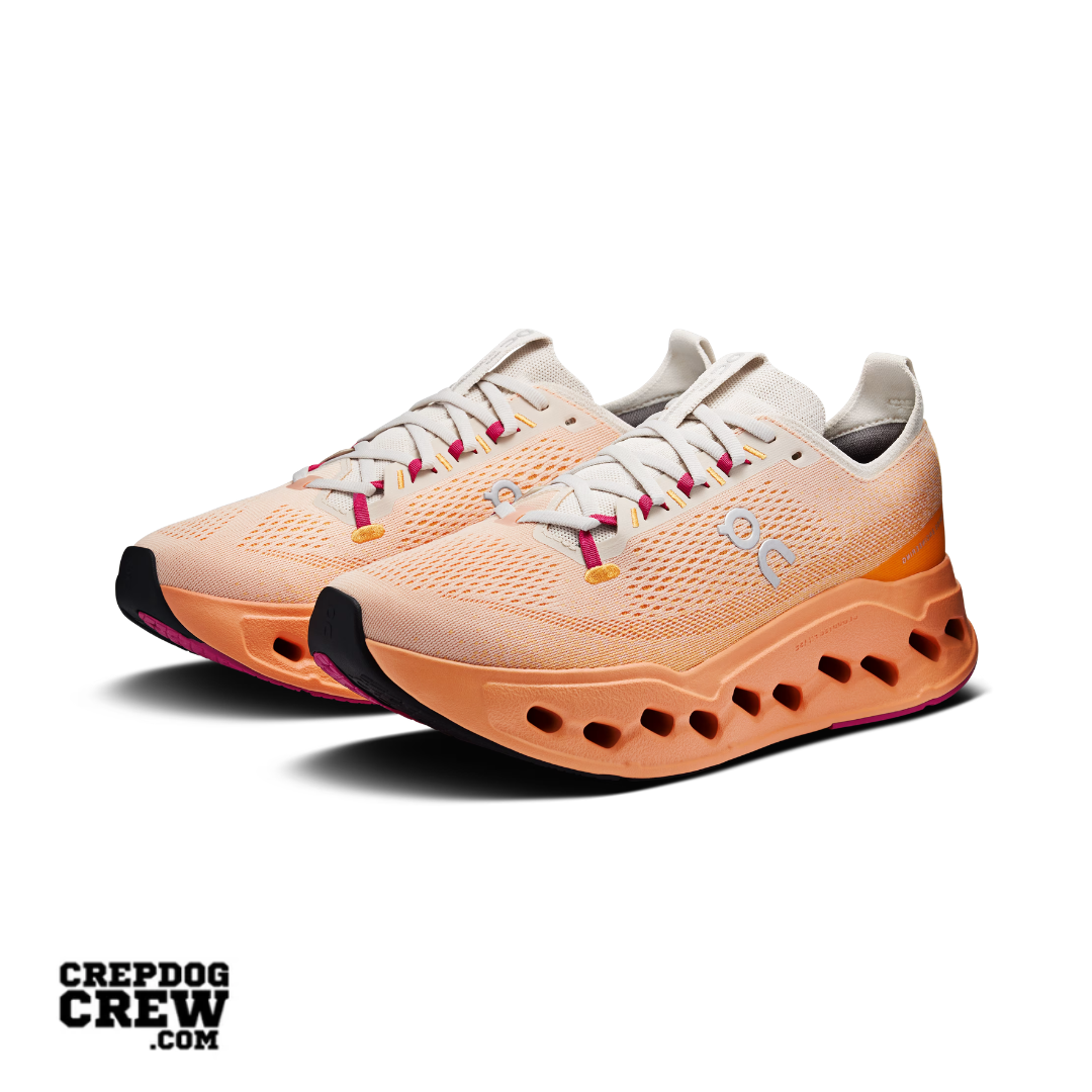 On Running Cloudsurfer Max Pearl Tangerine