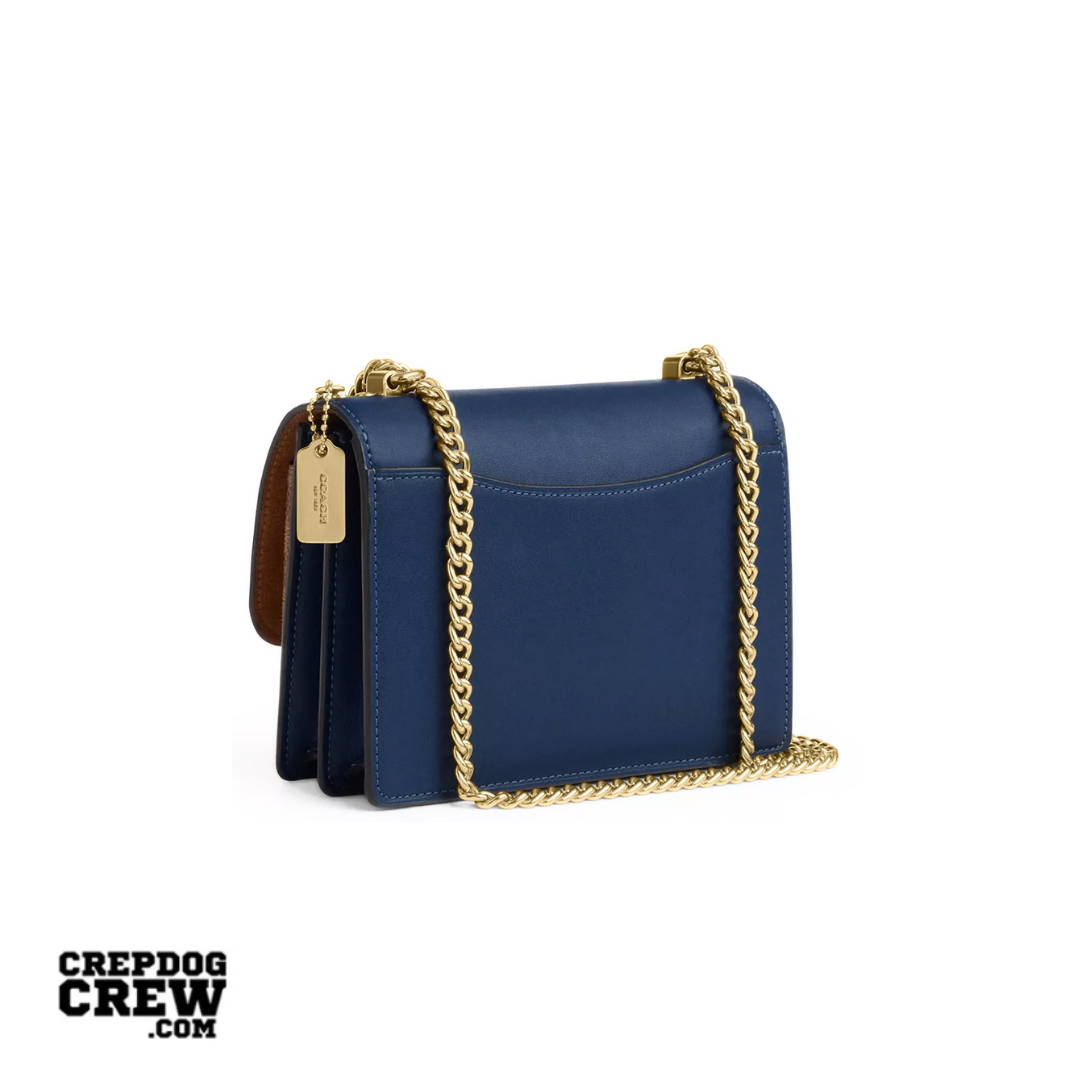 Coach Mini Klare Crossbody Bag In Signature Canvas Gold