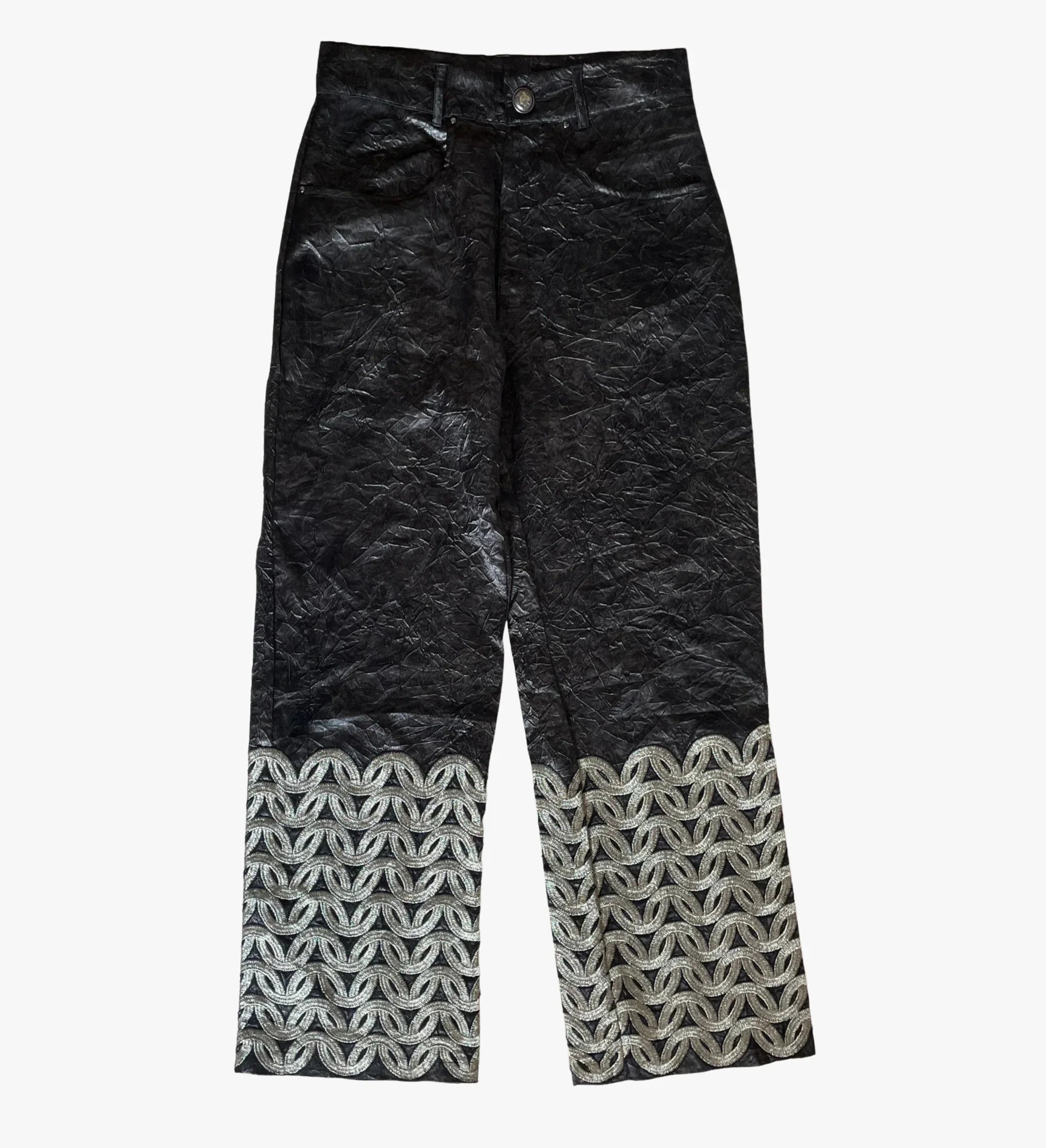 'Unbound' Embroidery Applique Pant