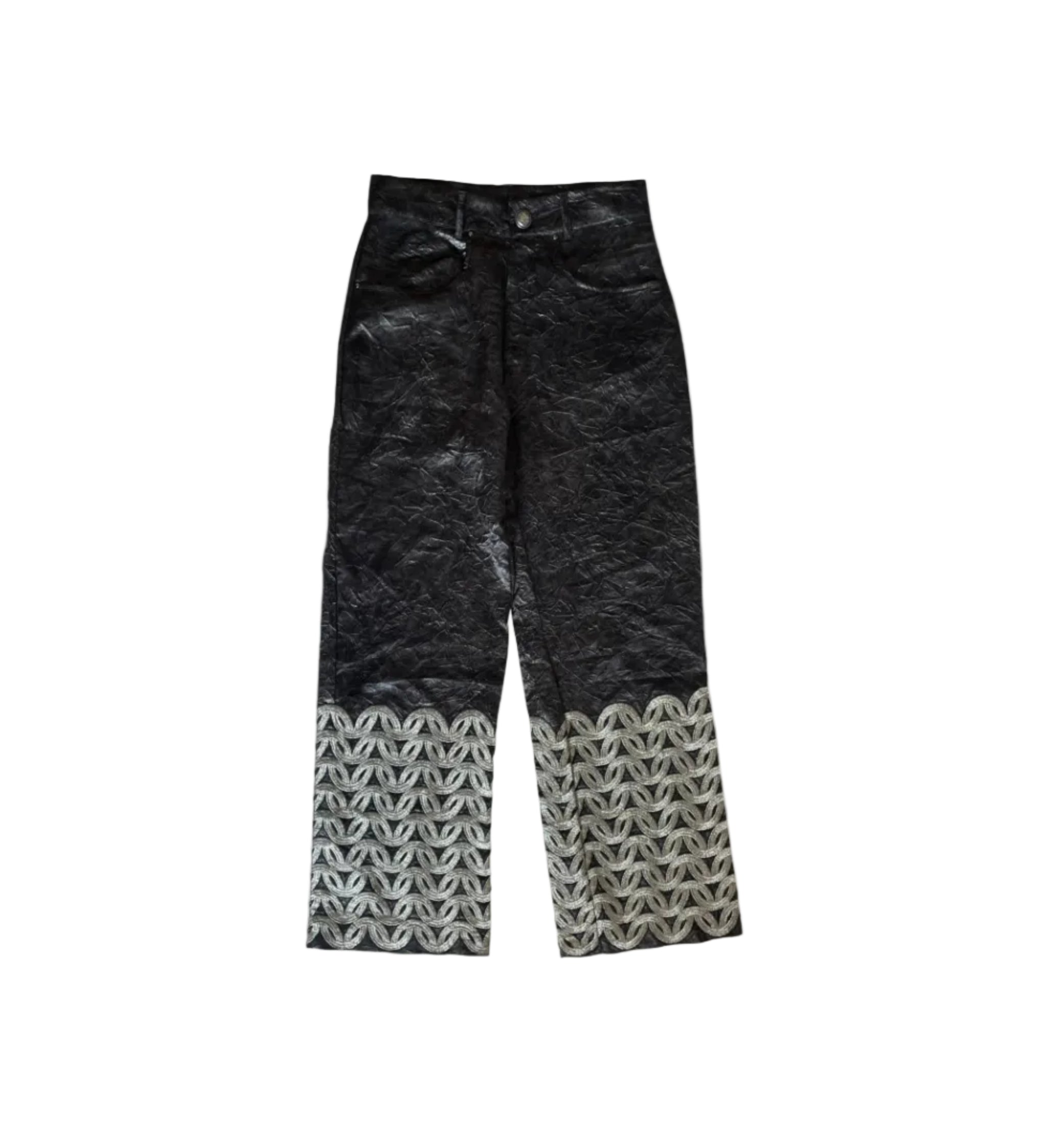 'Unbound' Embroidery Applique Pant