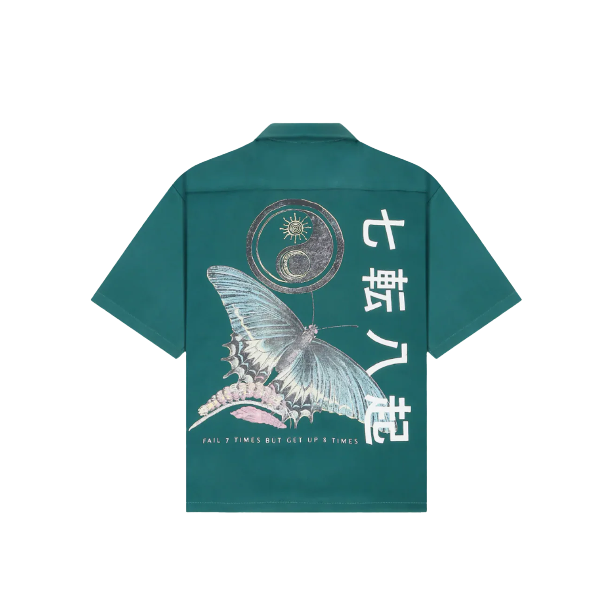 BUTTERFLY BLOSSOM SHIRT ( GREEN )