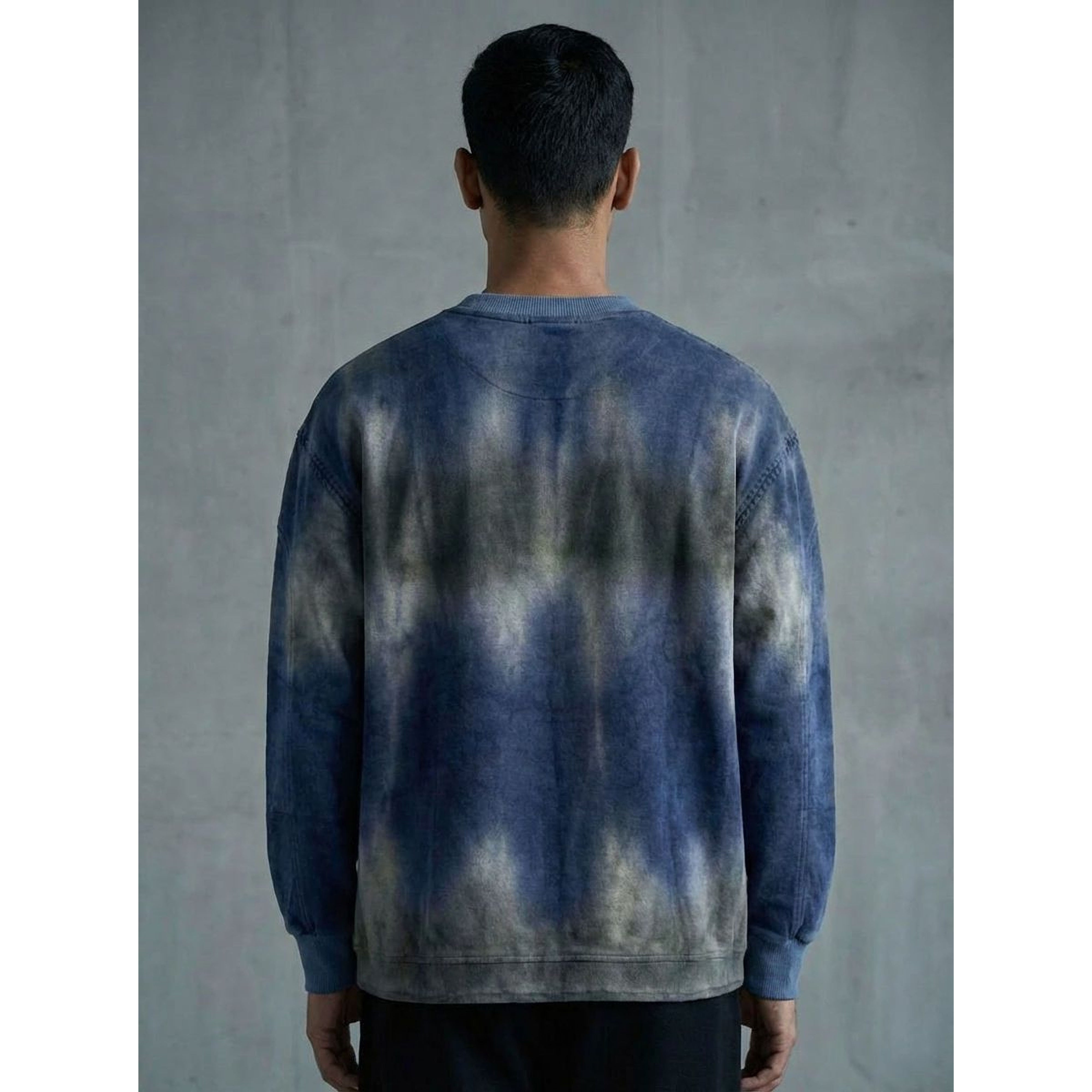 GRADIENT VELOUR SWEATSHIRT