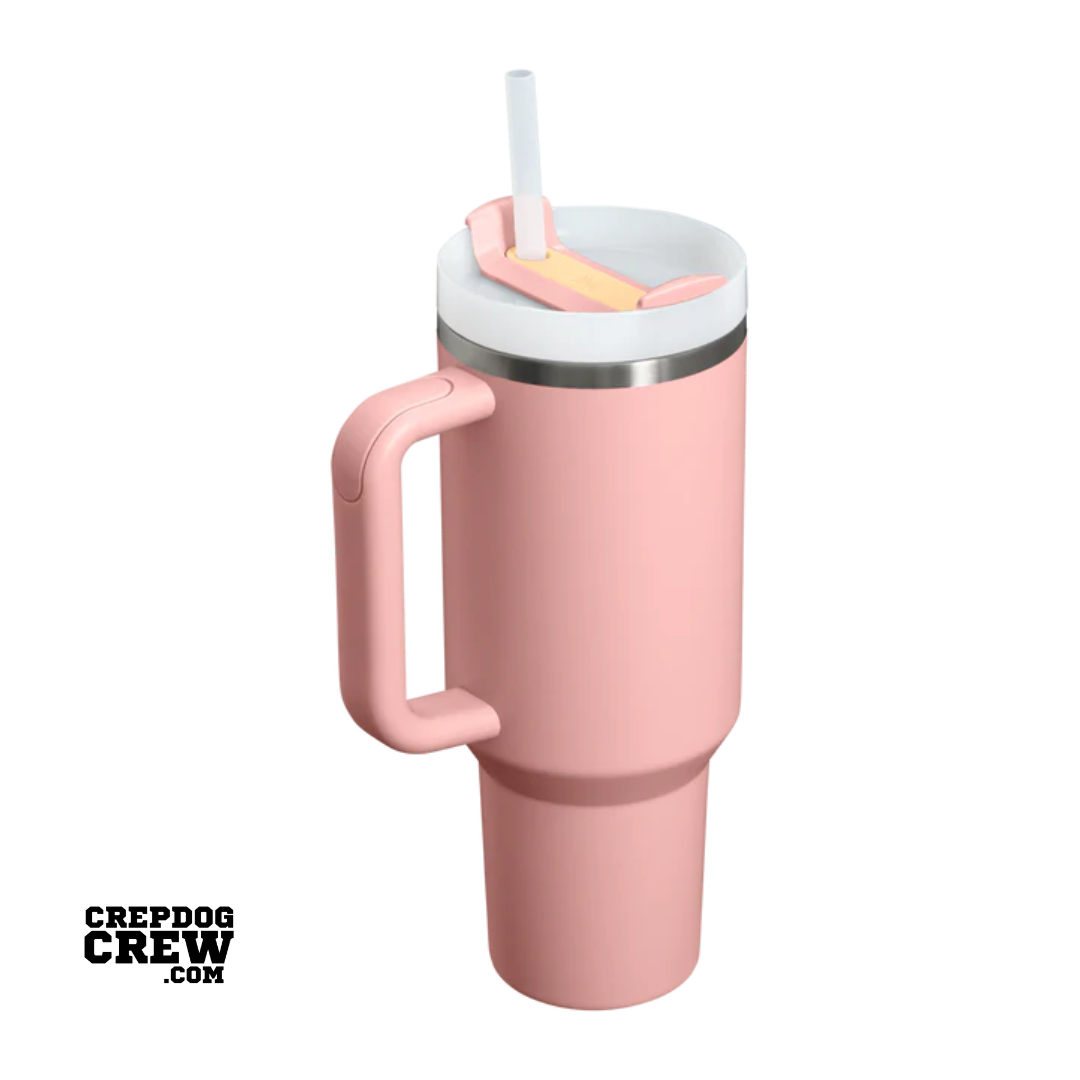 STANLEY TUMBLER Mug FlowState Peach Rose 40 Oz