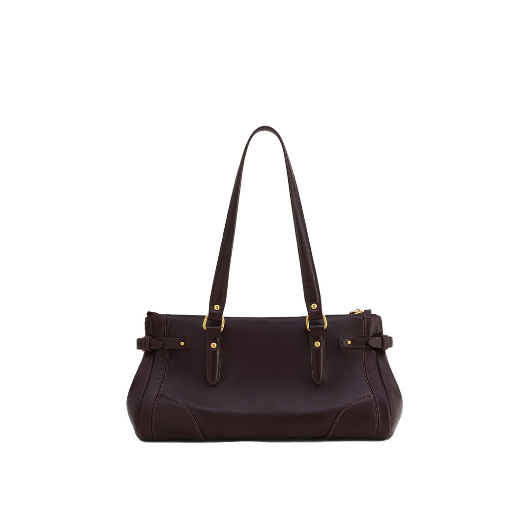 JW PEI Yvette Elongated Tote Bag - Dark Brown