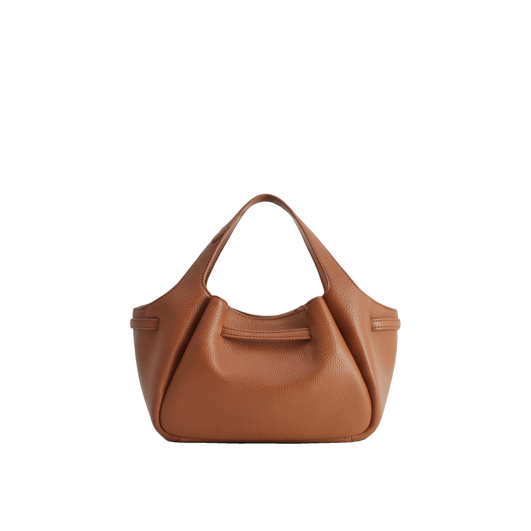 JW PEI Mabel Soft Bow Tote Bag - Caramel Brown