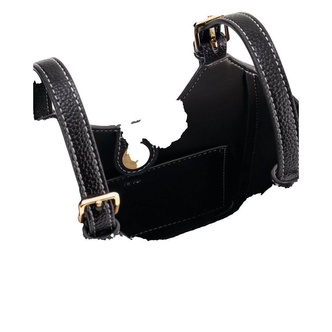 JW PEI Ines Padlock Tote Bag - Black