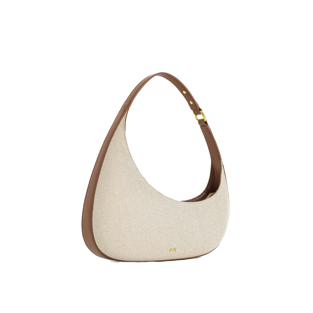 JW PEI Harlee Shoulder Bag - Brown Canvas